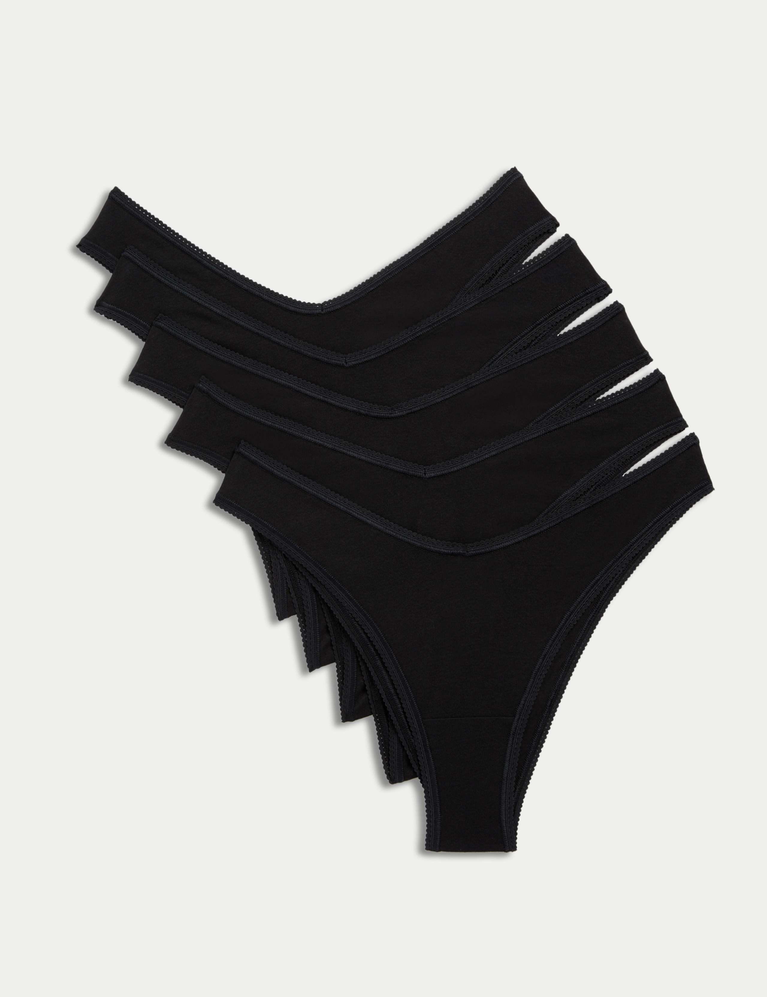 5pk Cotton Lycra® Miami Knickers