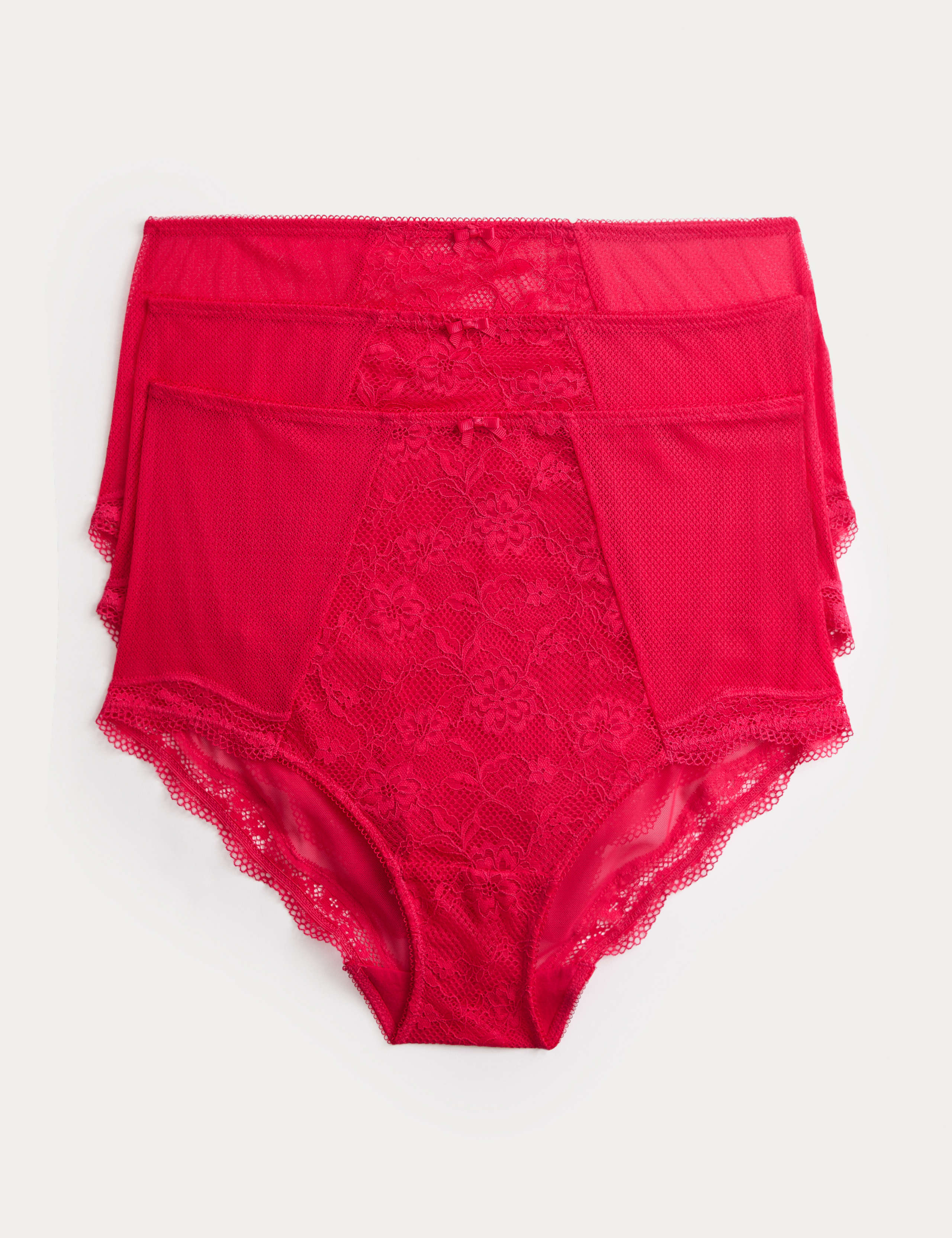 3pk Jasmine Lace Full Briefs