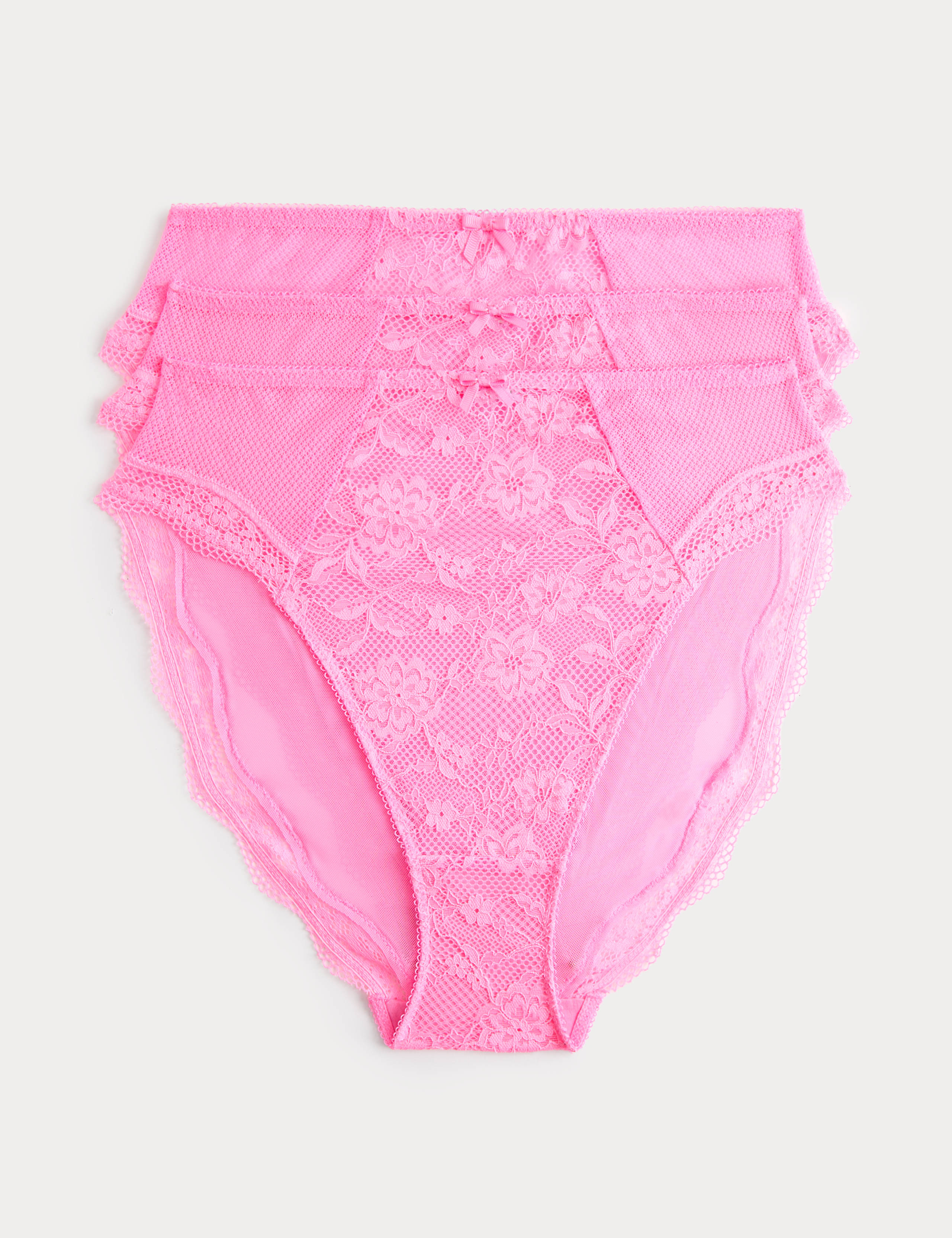 3pk Jasmine Lace Miami Knickers