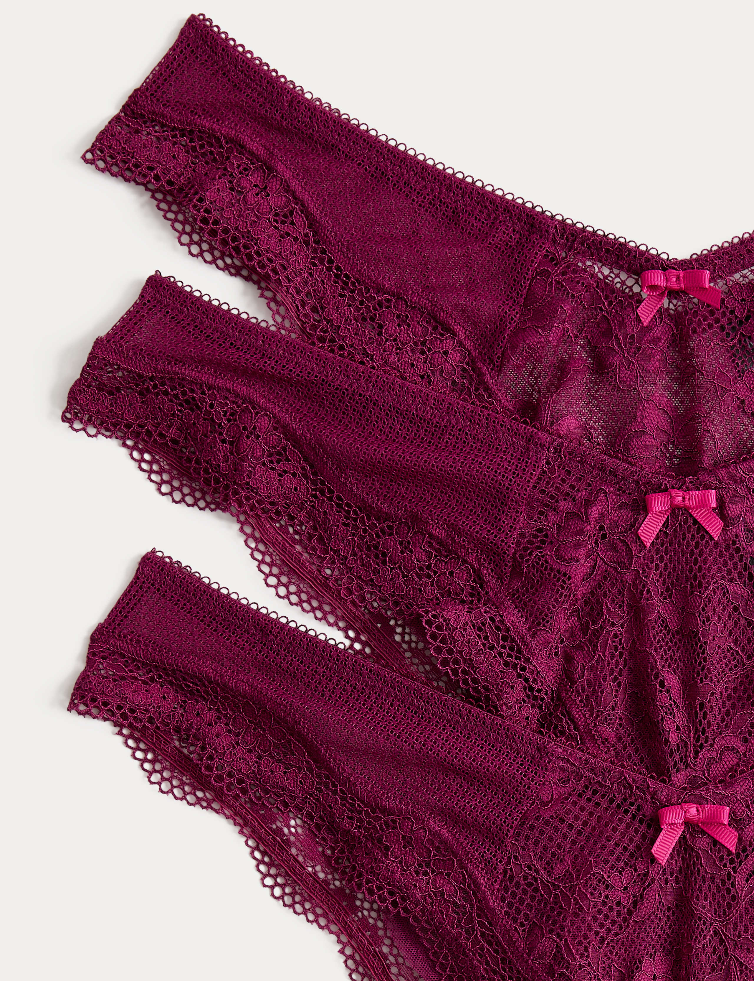 Jasmine Lace Wired Demi Cup Bra Set A-E 5 of 6