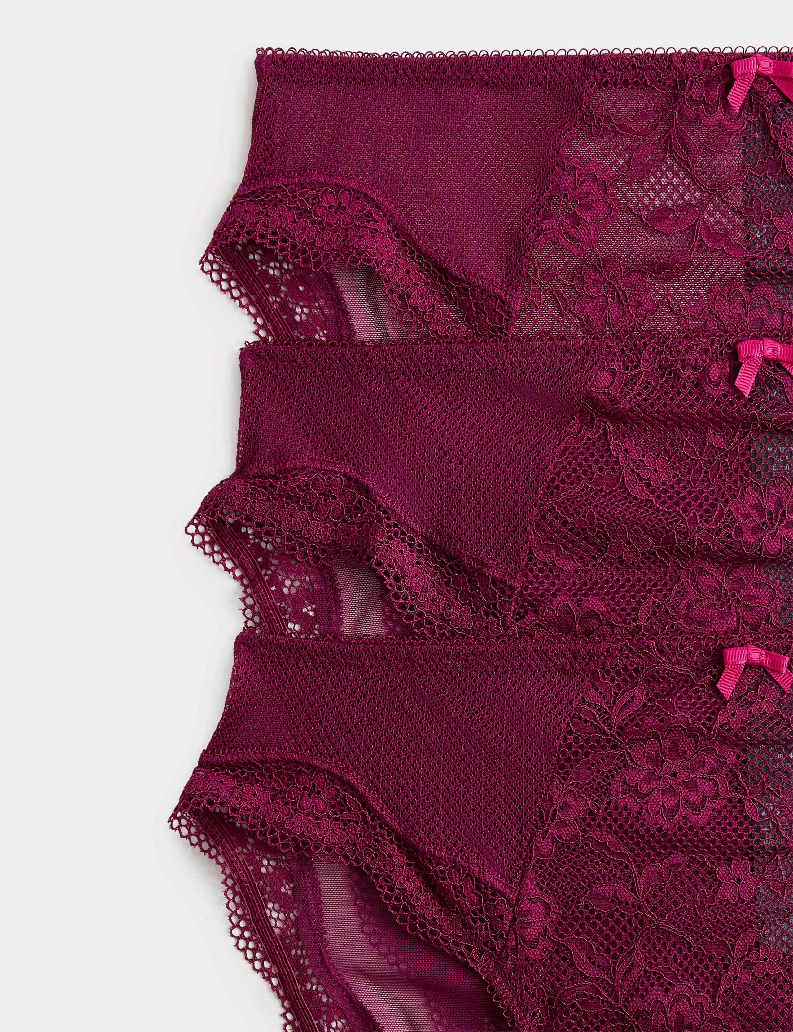 Jasmine Lace Wired Plunge Bra Set F-H 5 of 6