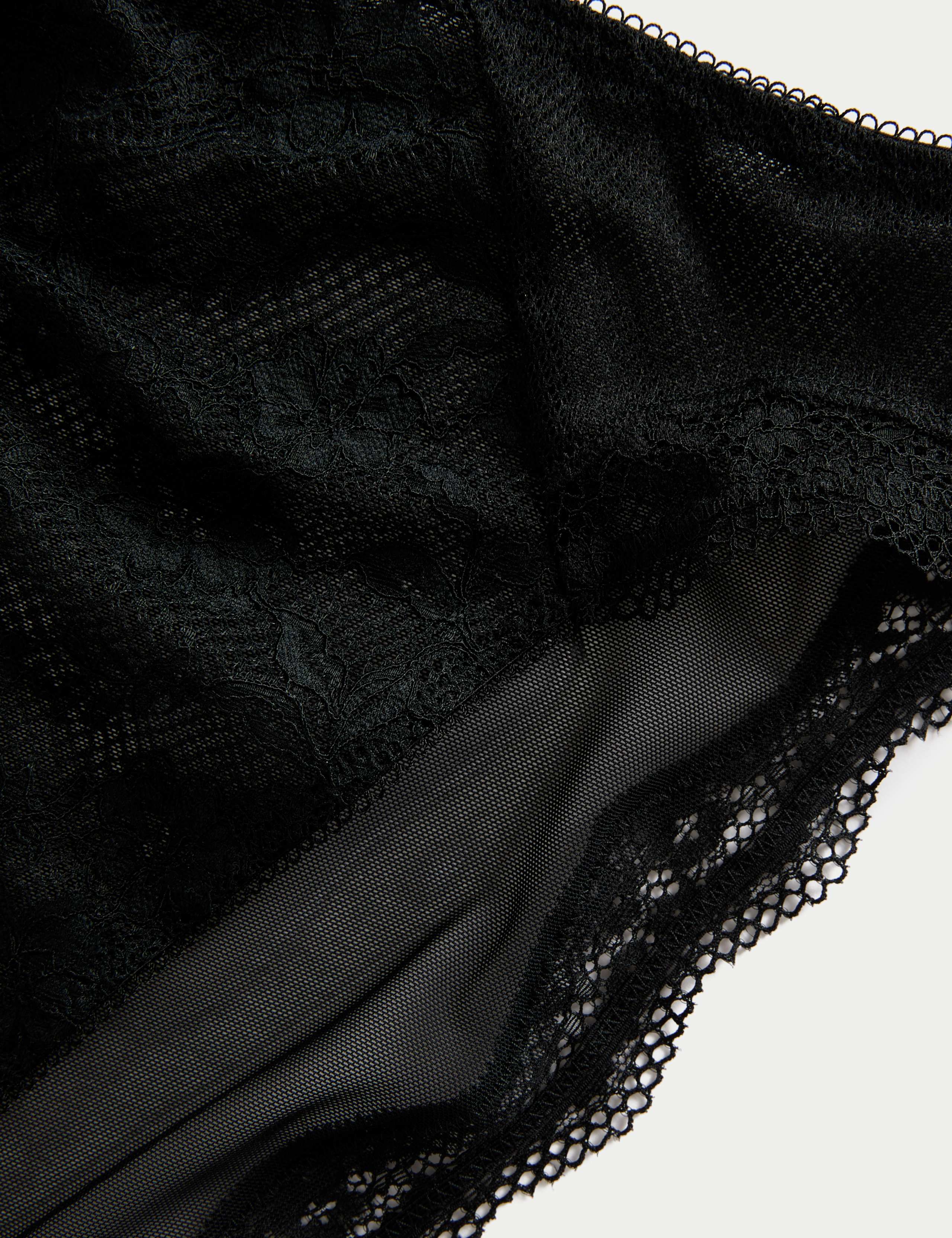 Jasmine Lace Wired Balcony Bra Set F-H 5 of 6