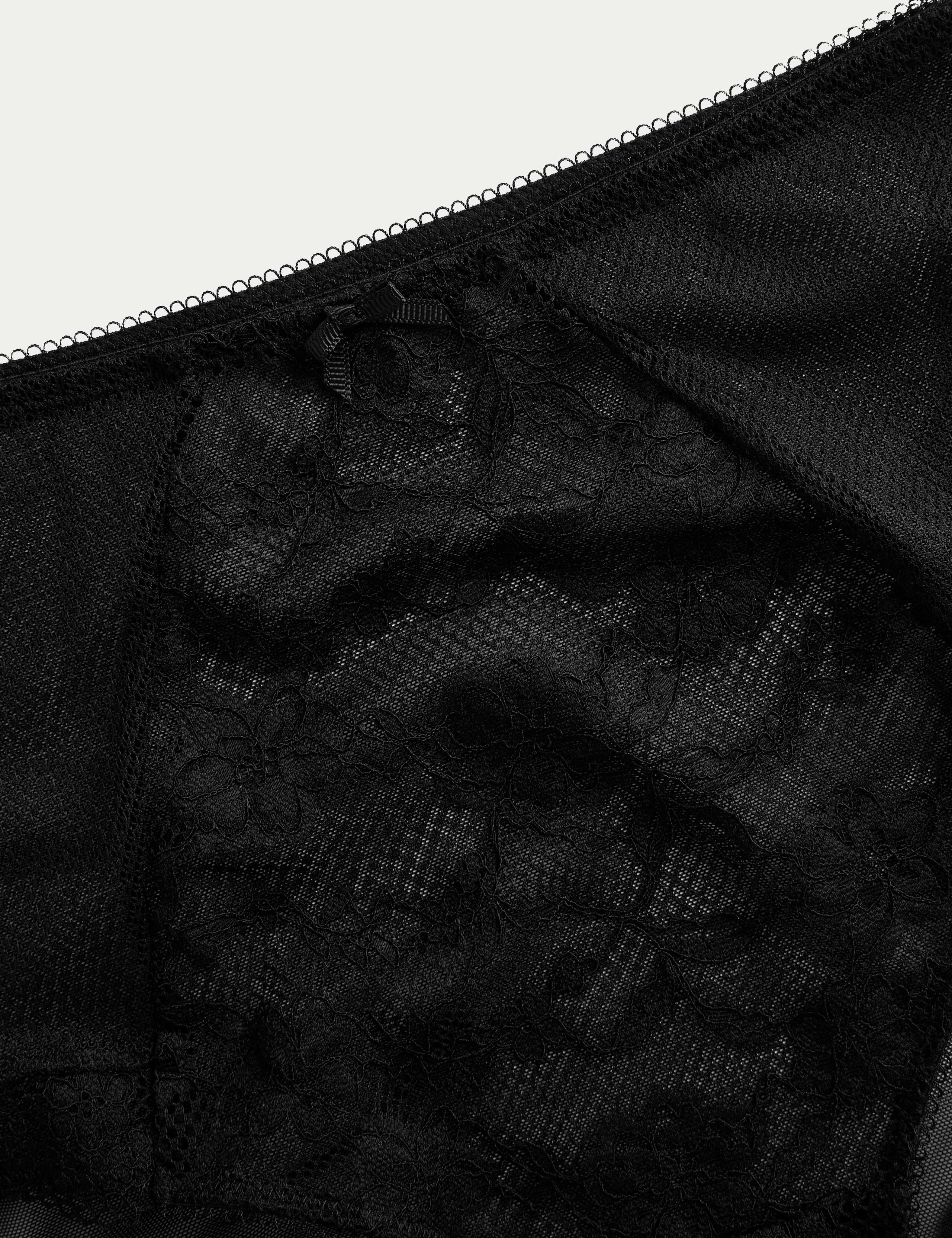 Jasmine Lace Wired Plunge Bra Set A-E 5 of 6