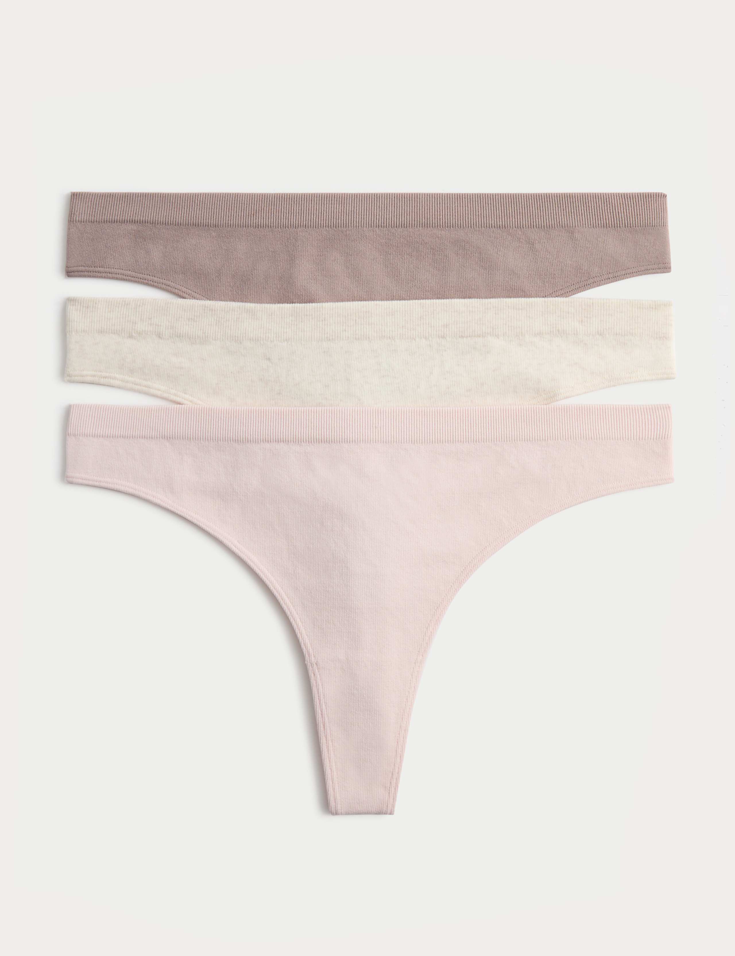 3 Pack Seamfree Thongs