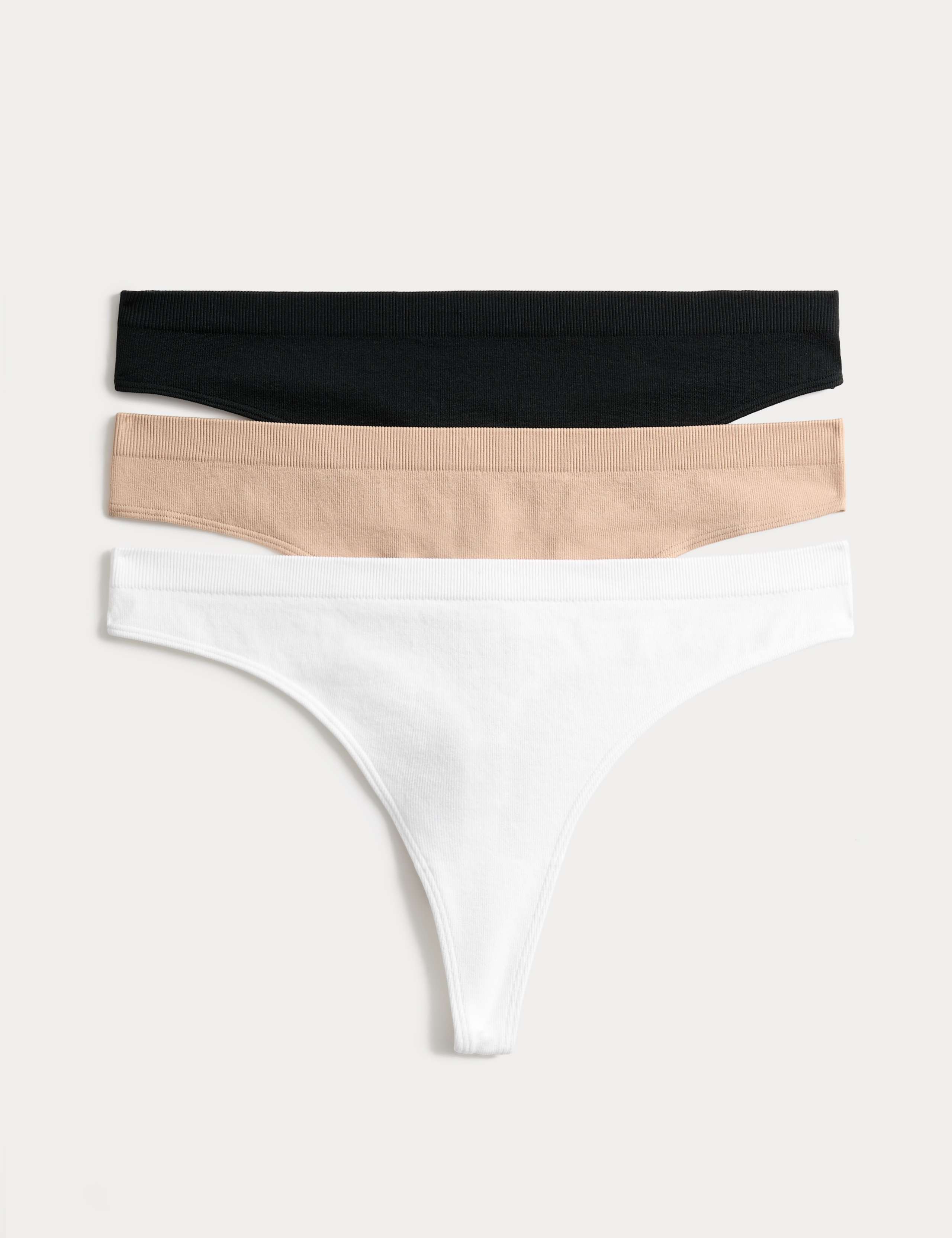 3 Pack Seamfree Thongs