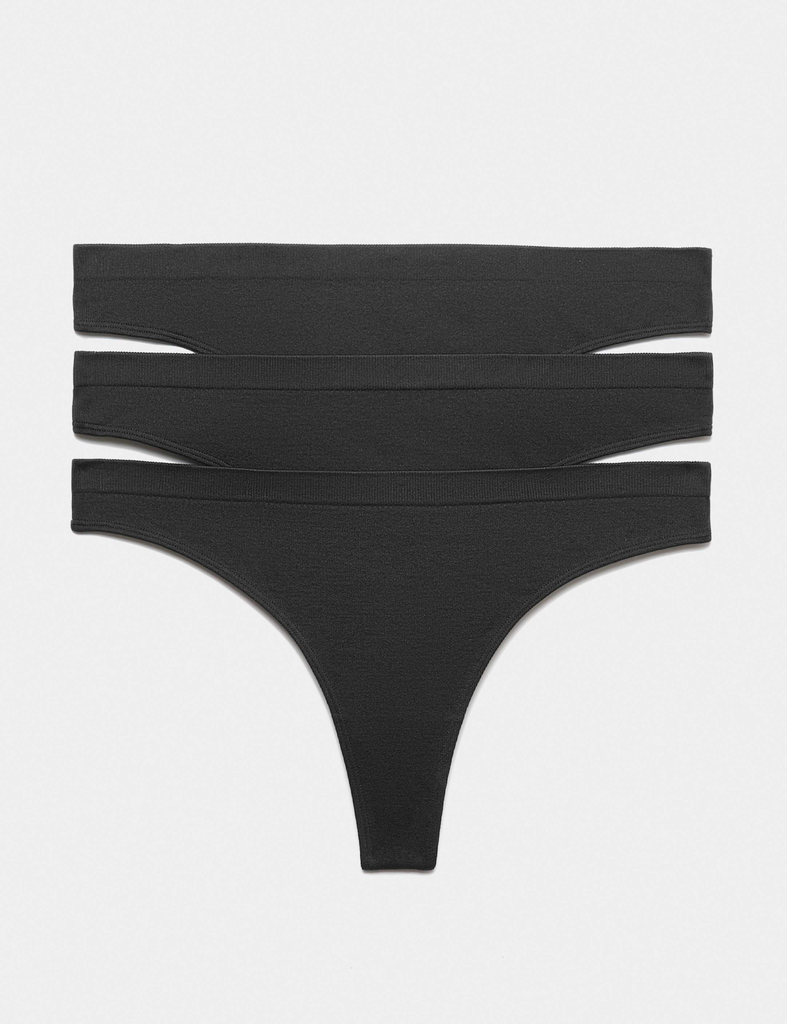 3 Pack Seamless Thongs