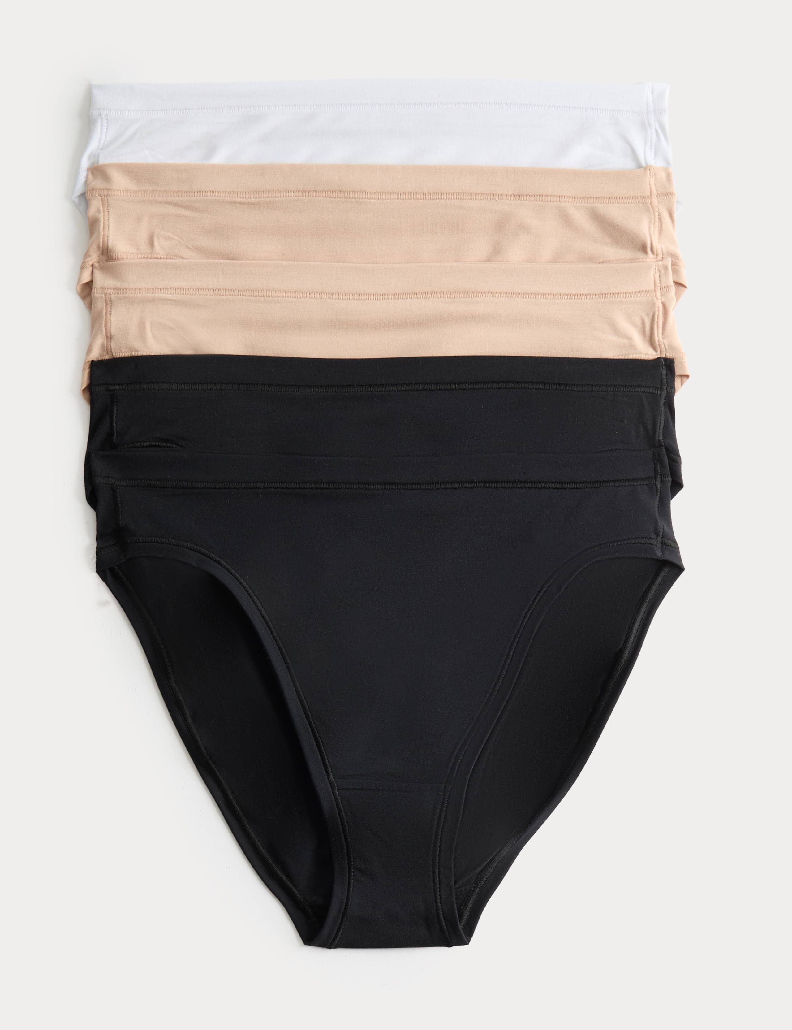 5 Pack Flexifit™ Modal Rich High Leg Knickers