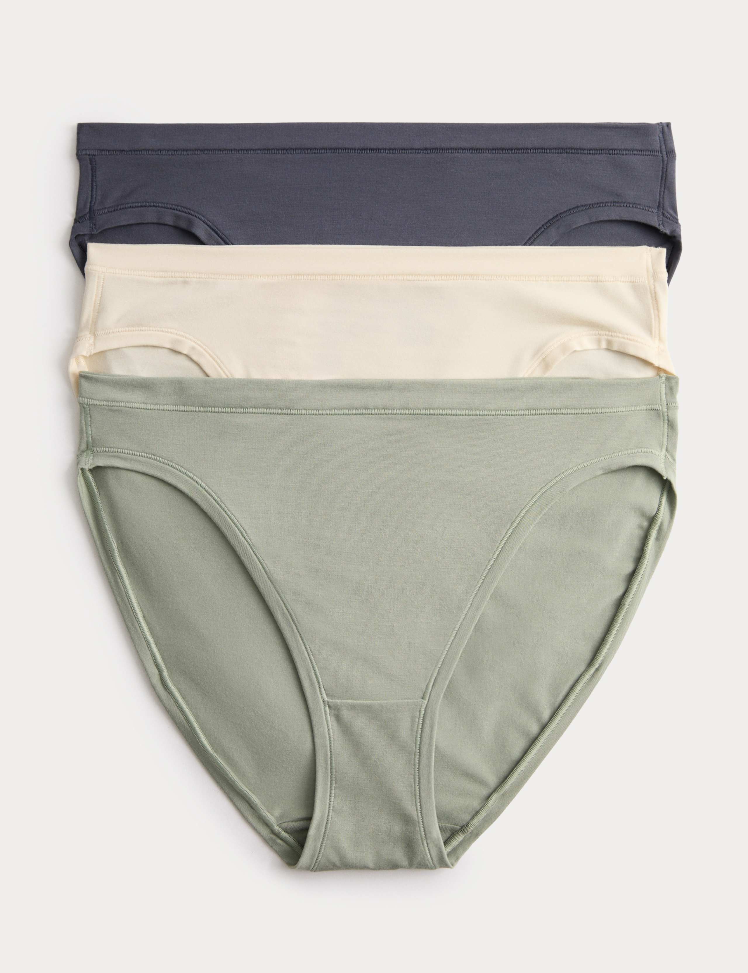 3pk Flexifit™ Modal High Leg Knickers