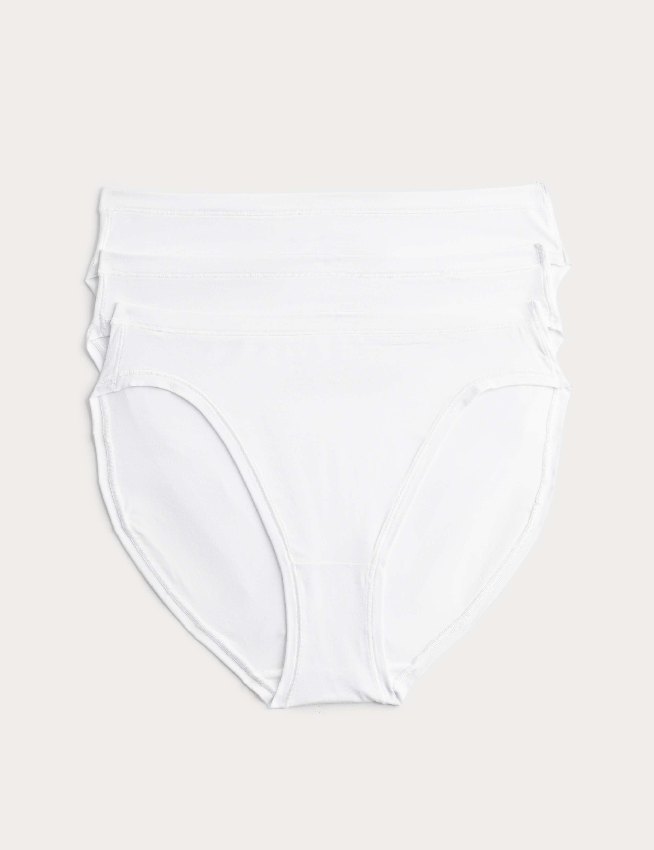 3pk Flexifit™ Modal High Leg Knickers