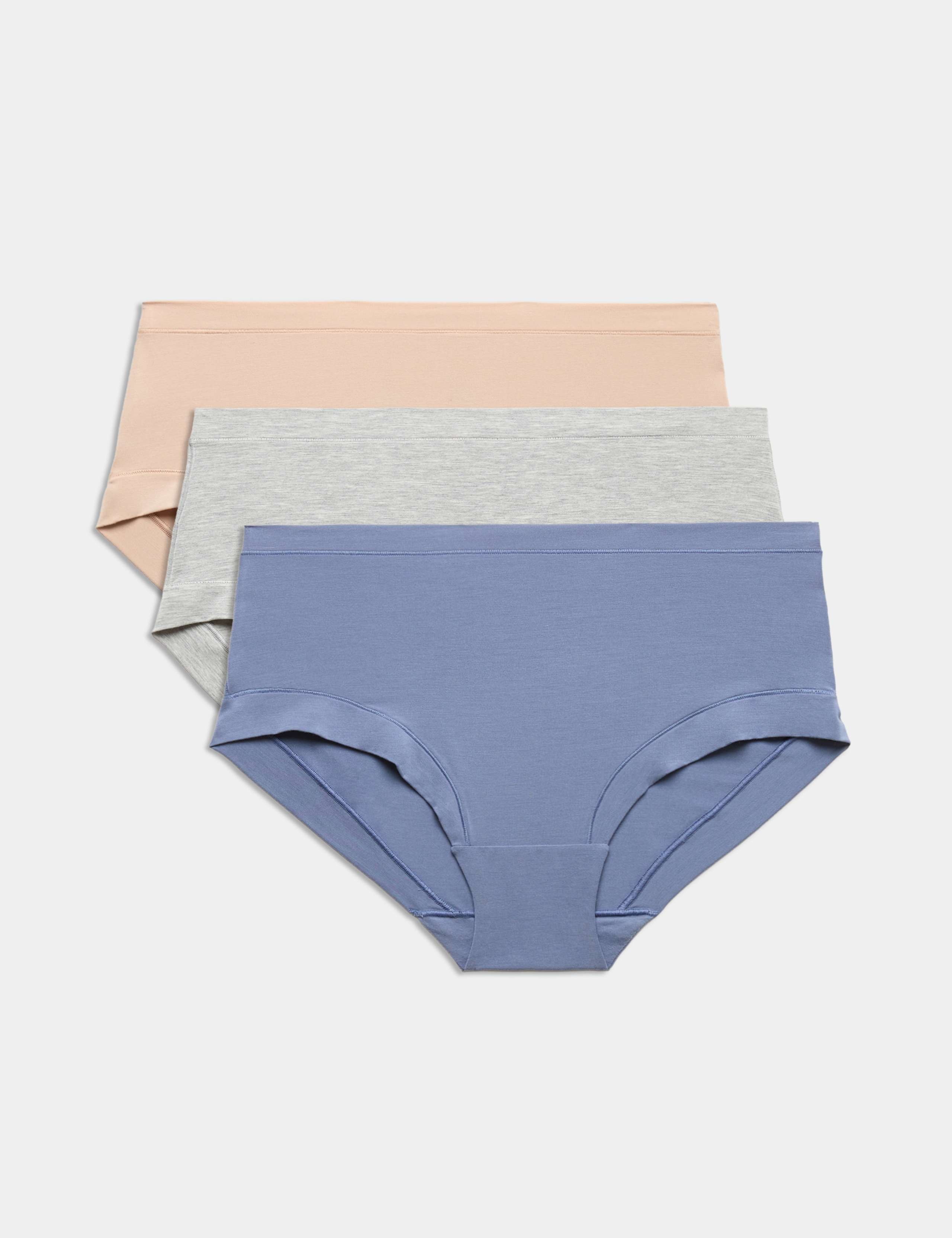 3pk Flexifit™ Modal  Low Rise Shorts