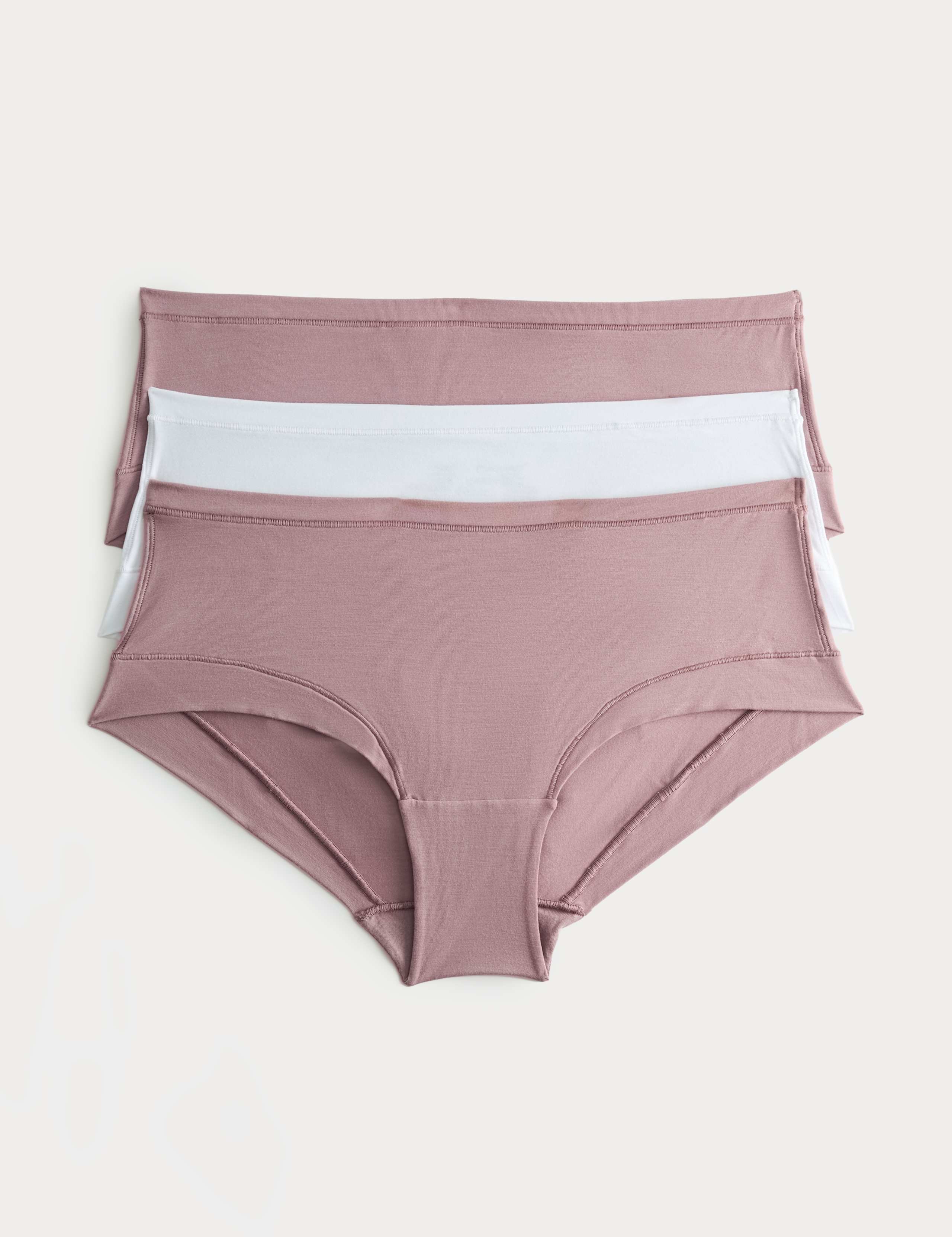 3pk Flexifit™ Modal  Low Rise Shorts