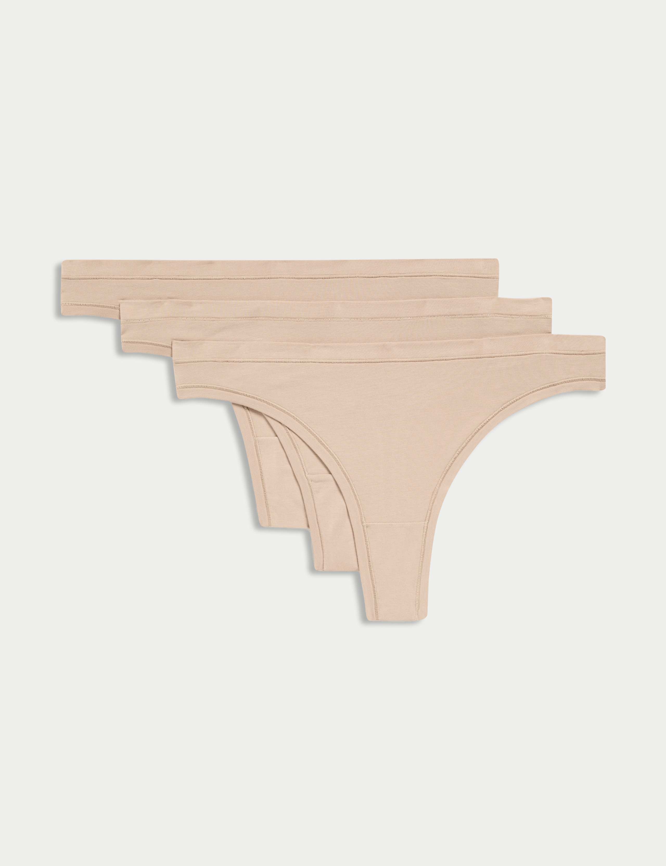 3pk Flexifit™ Modal Thongs