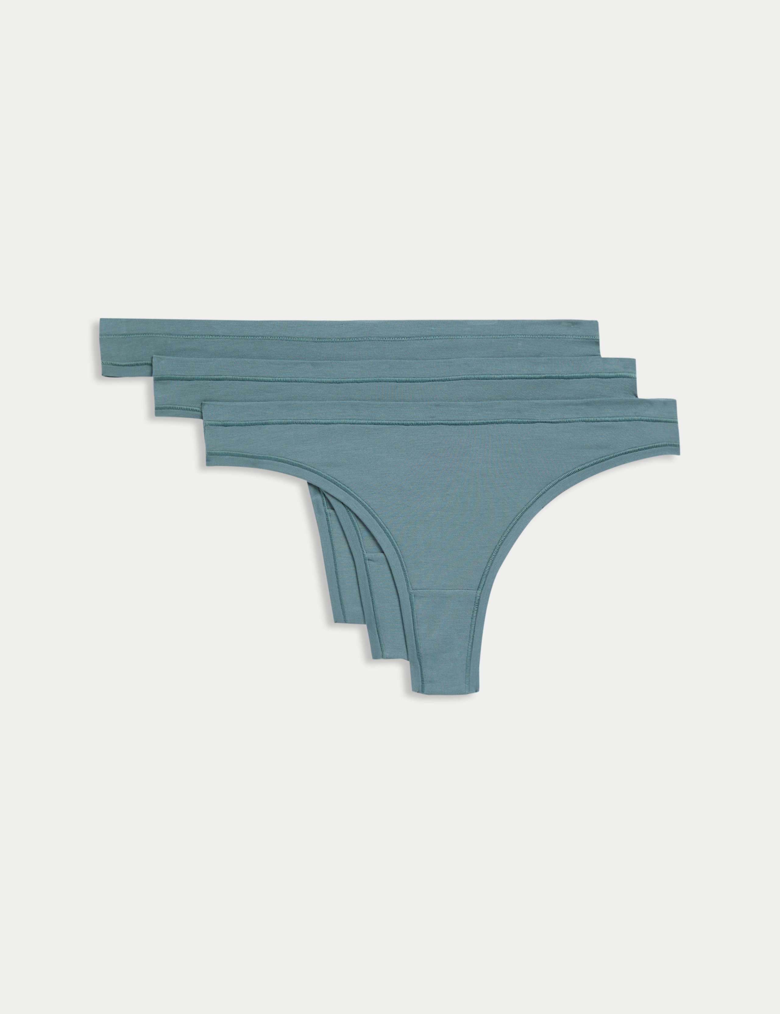 3pk Flexifit™ Modal Thongs
