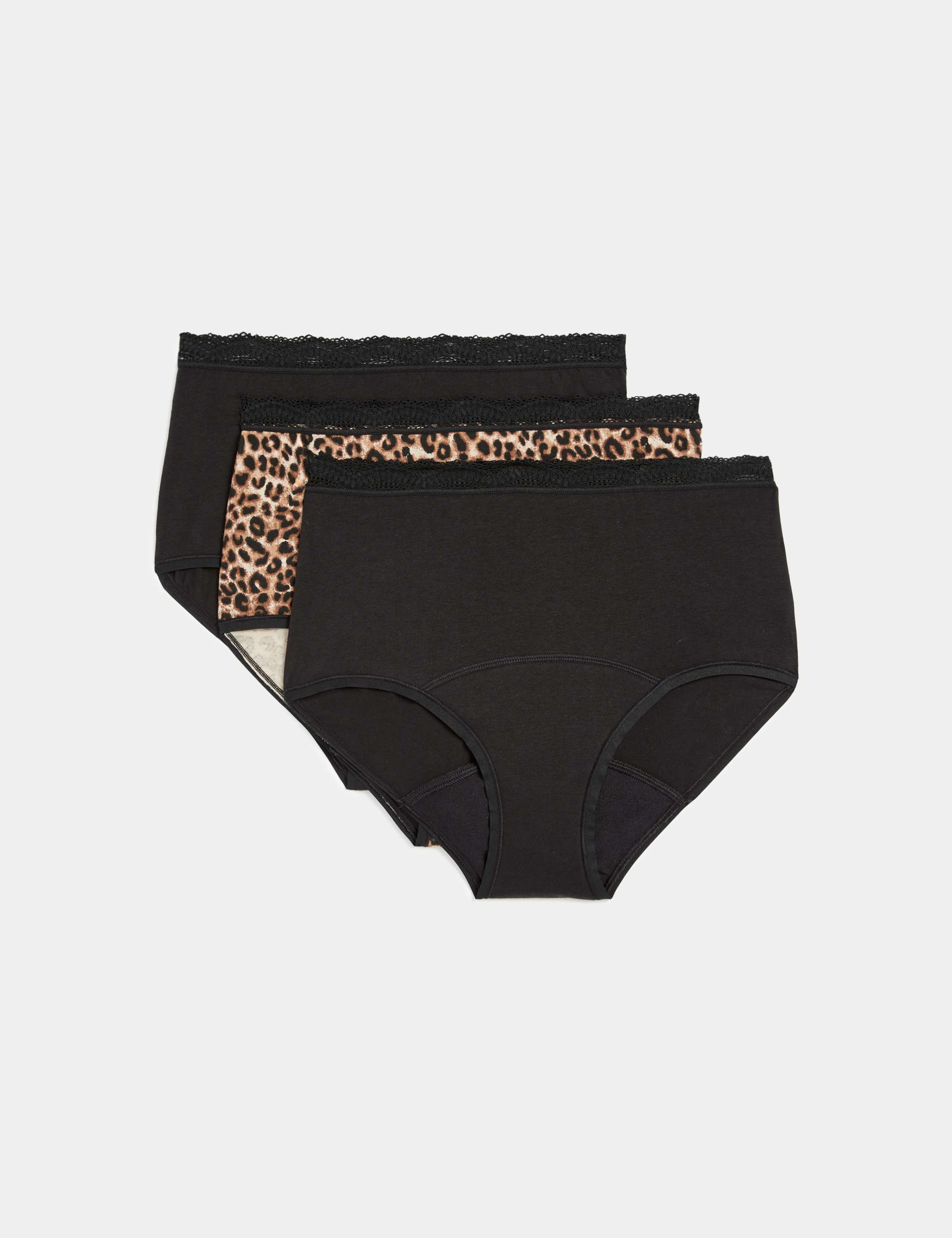 3pk Super Heavy Absorbency Period Full Briefs