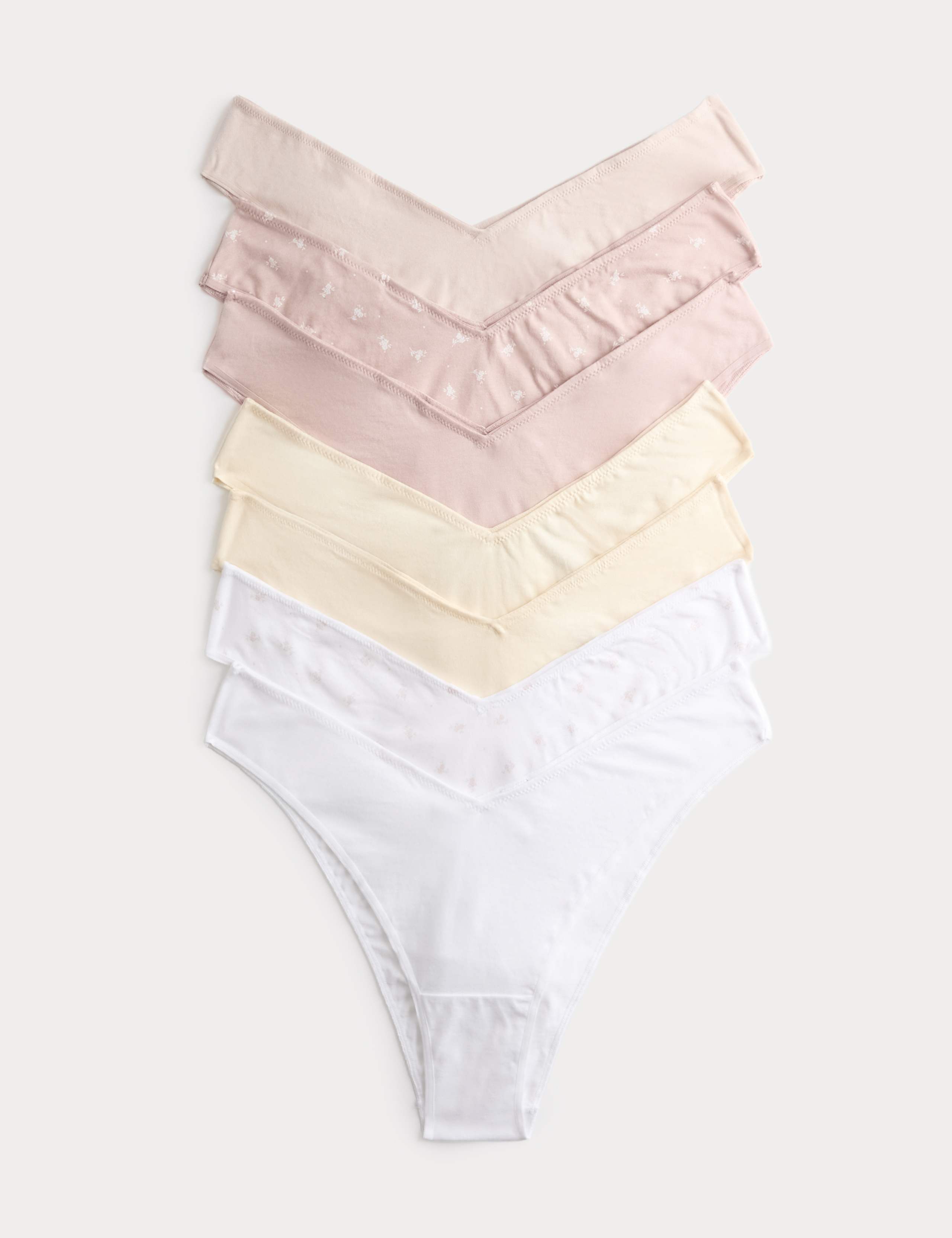 7 Pack Pure Cotton Miami Knickers