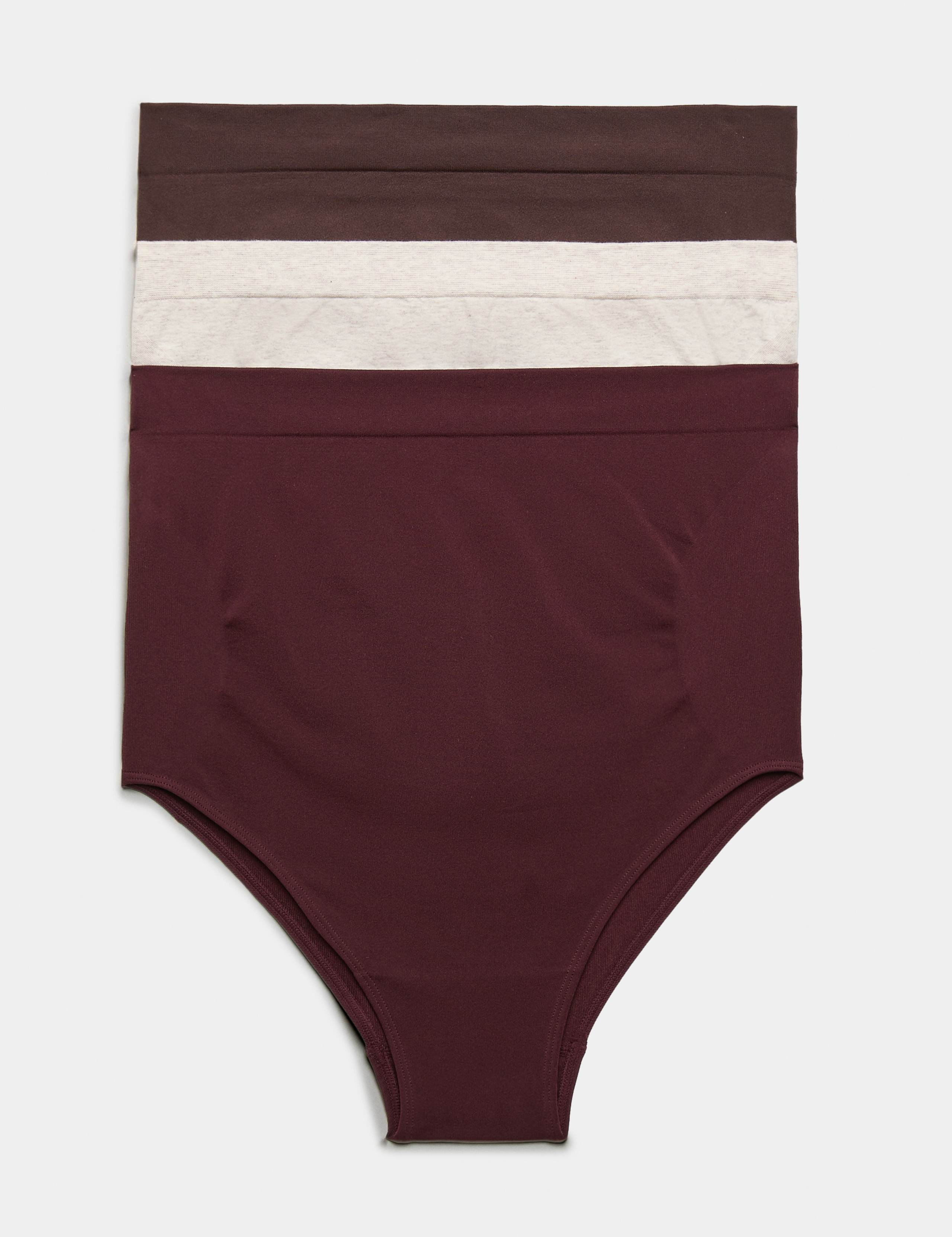 3pk Seamless Over Bump Maternity Briefs