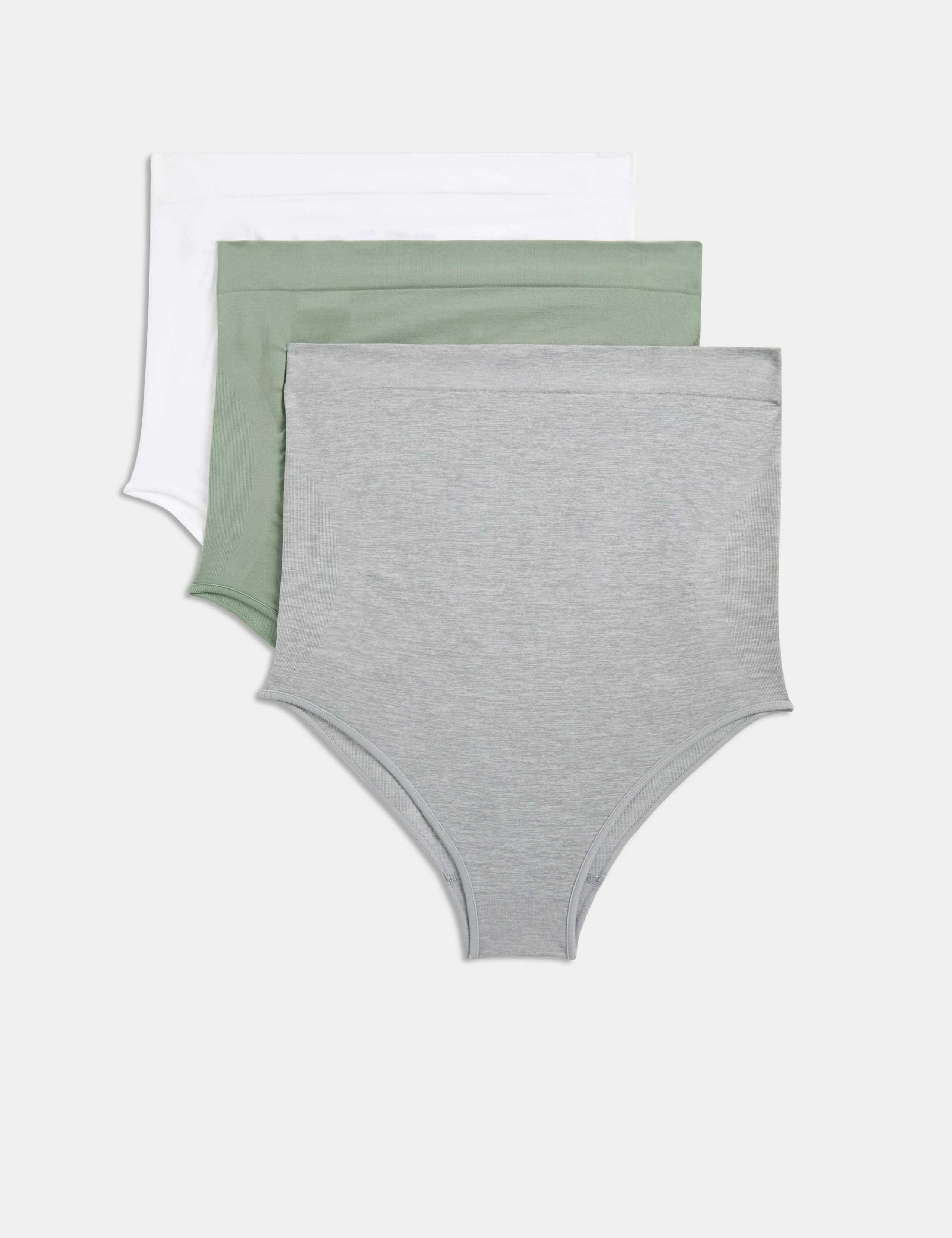 3pk Seamless Over Bump Maternity Briefs