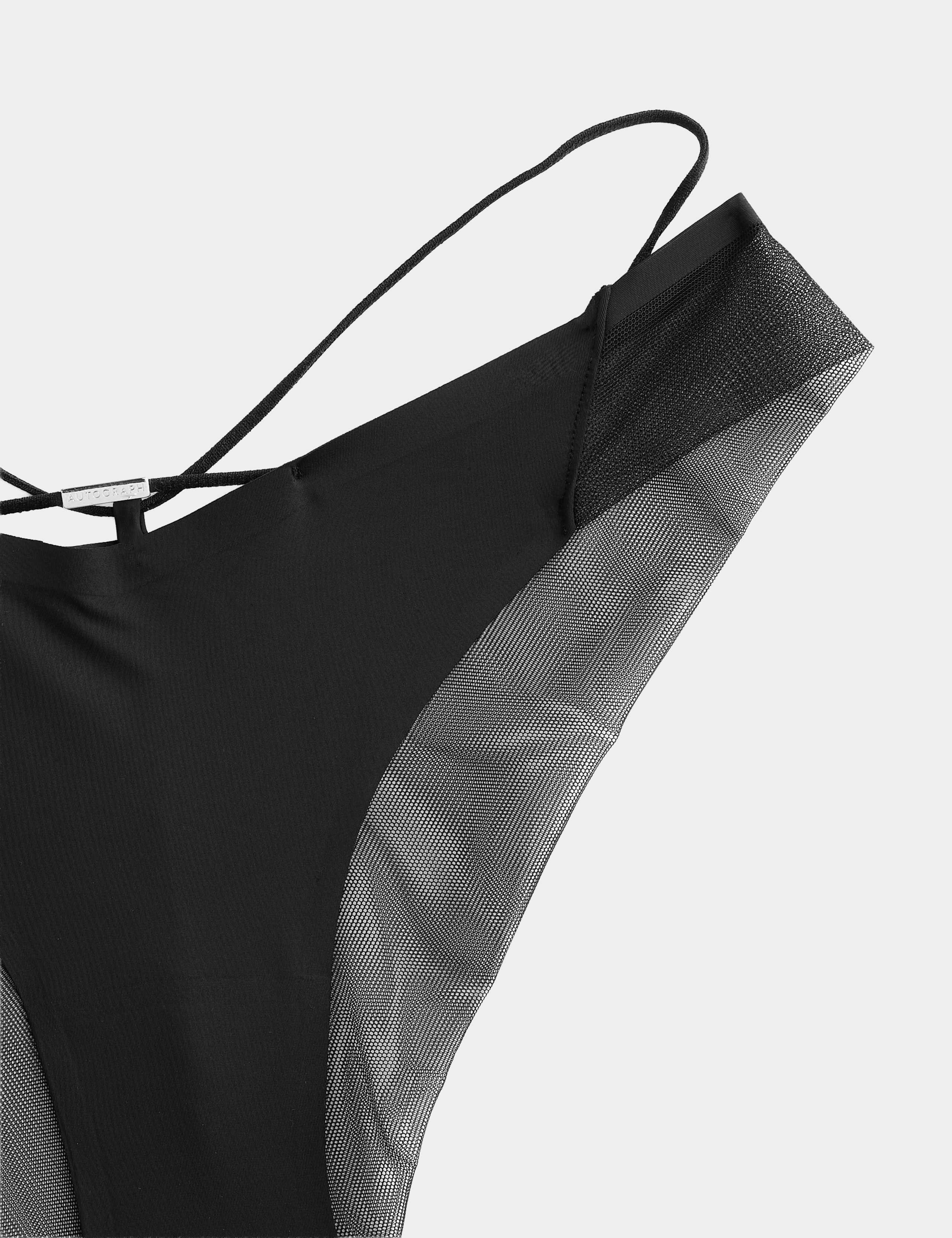 Black Label Smoothing Wired Plunge Bra Set A-E 5 of 6