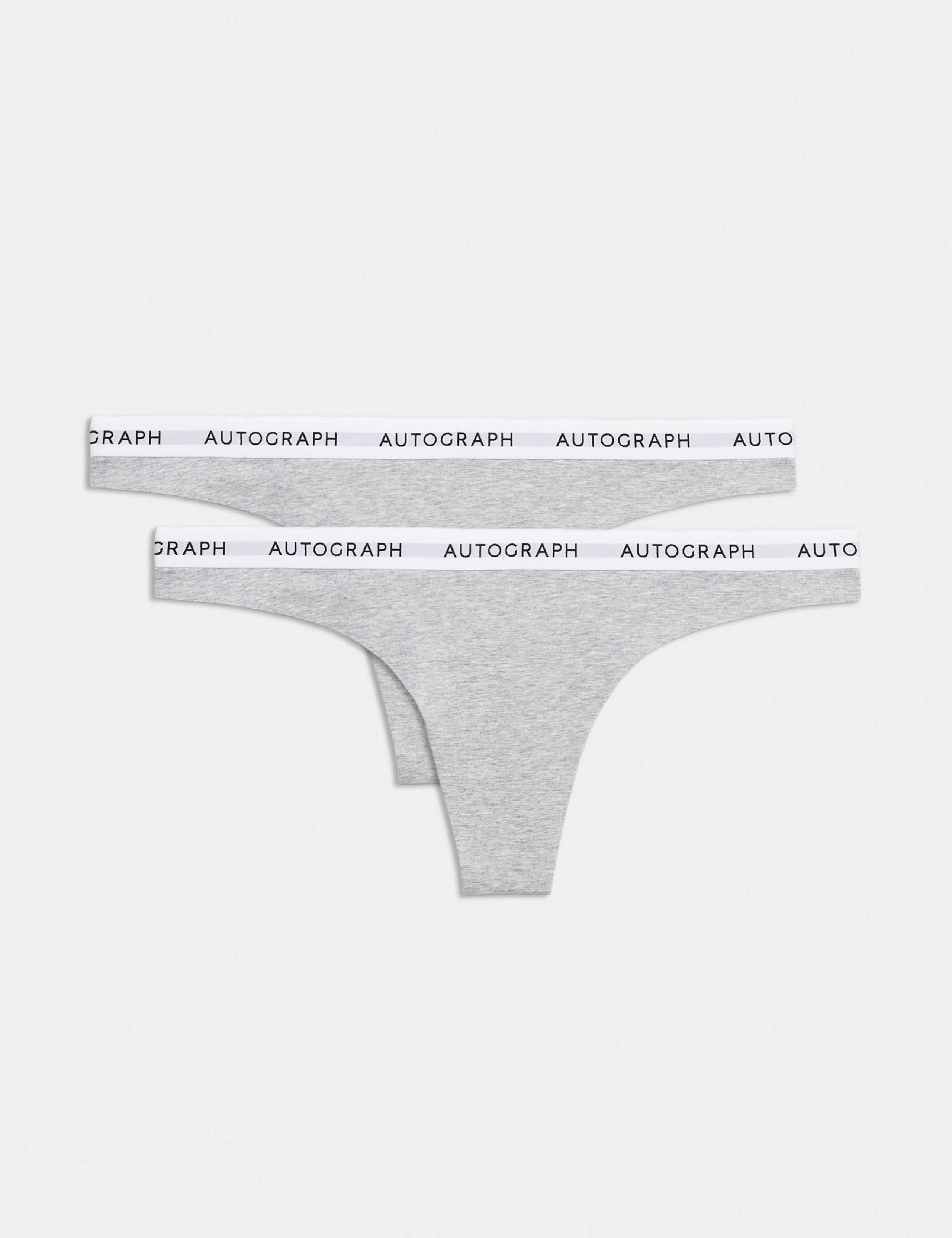 2 Pack Lille Cotton Rich Thongs
