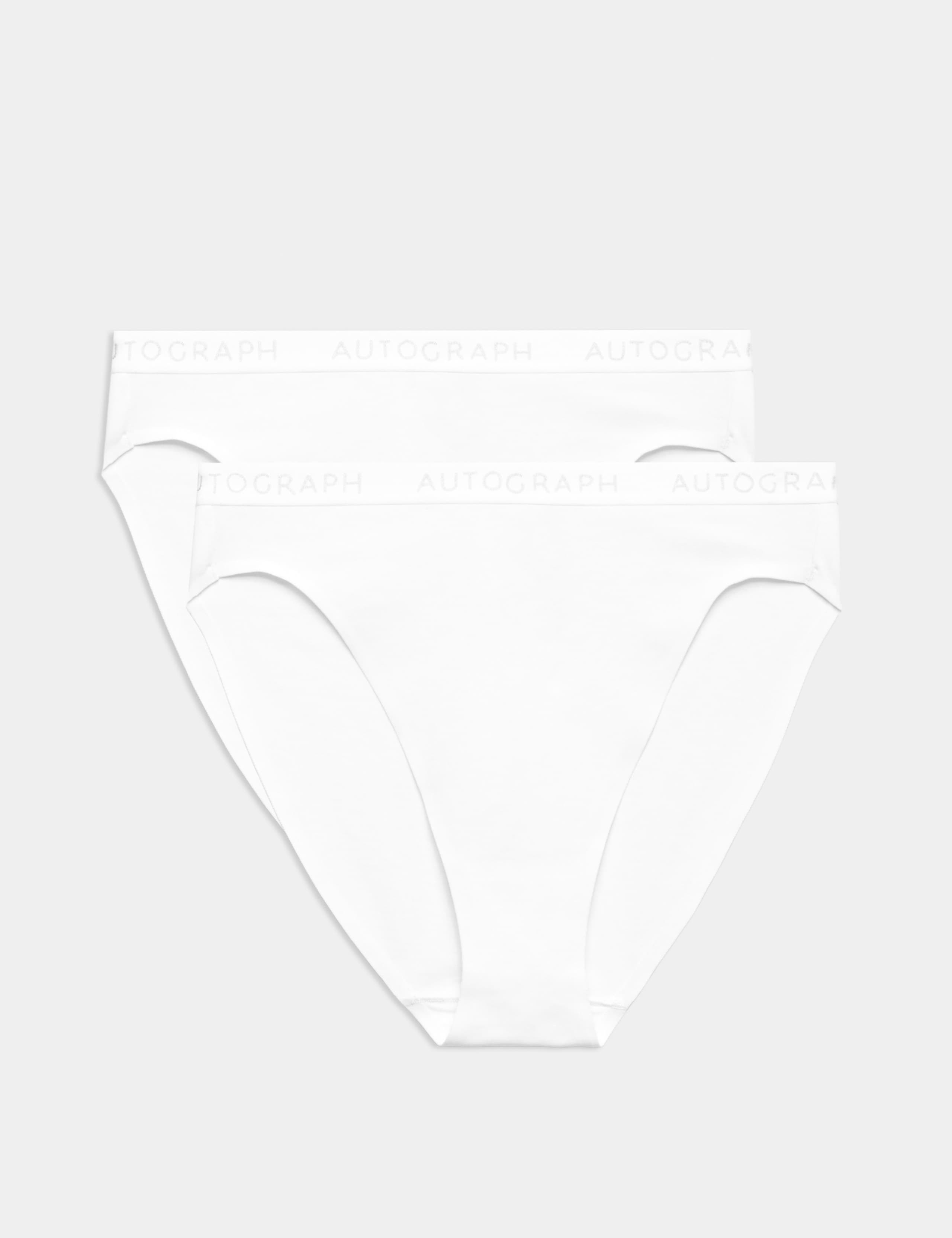 2 Pack Lille Supima Cotton High Leg Knickers
