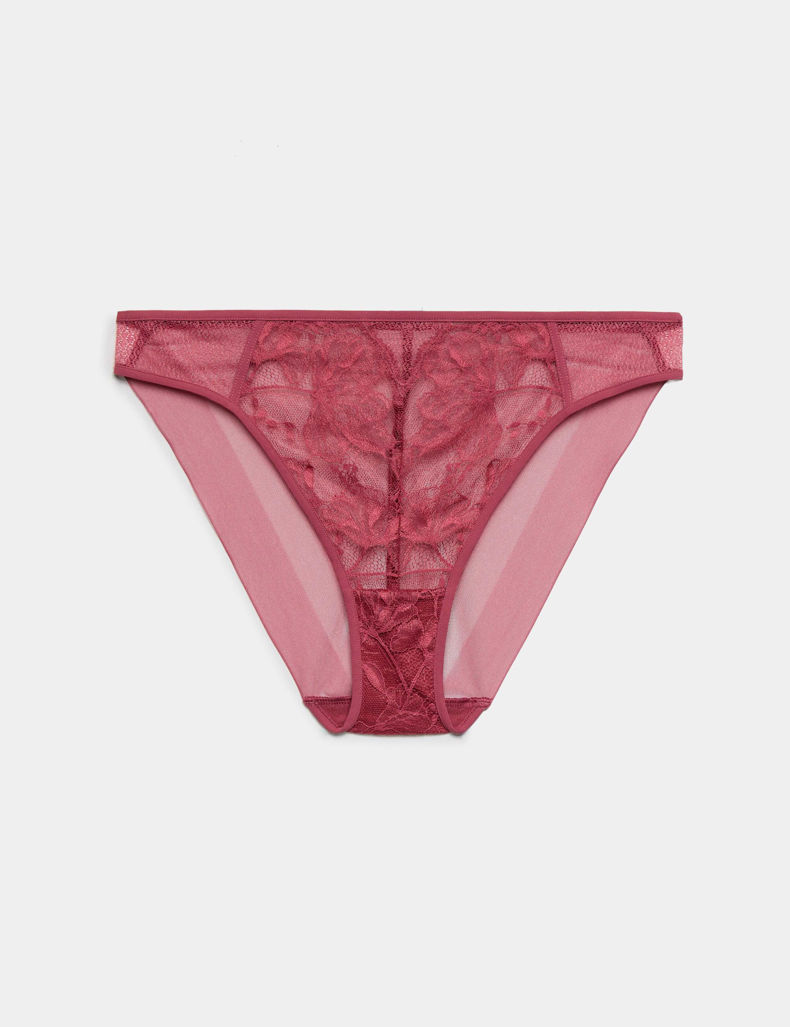Savannah Lace Non Wired Plunge Bra Set A-E 2 of 6