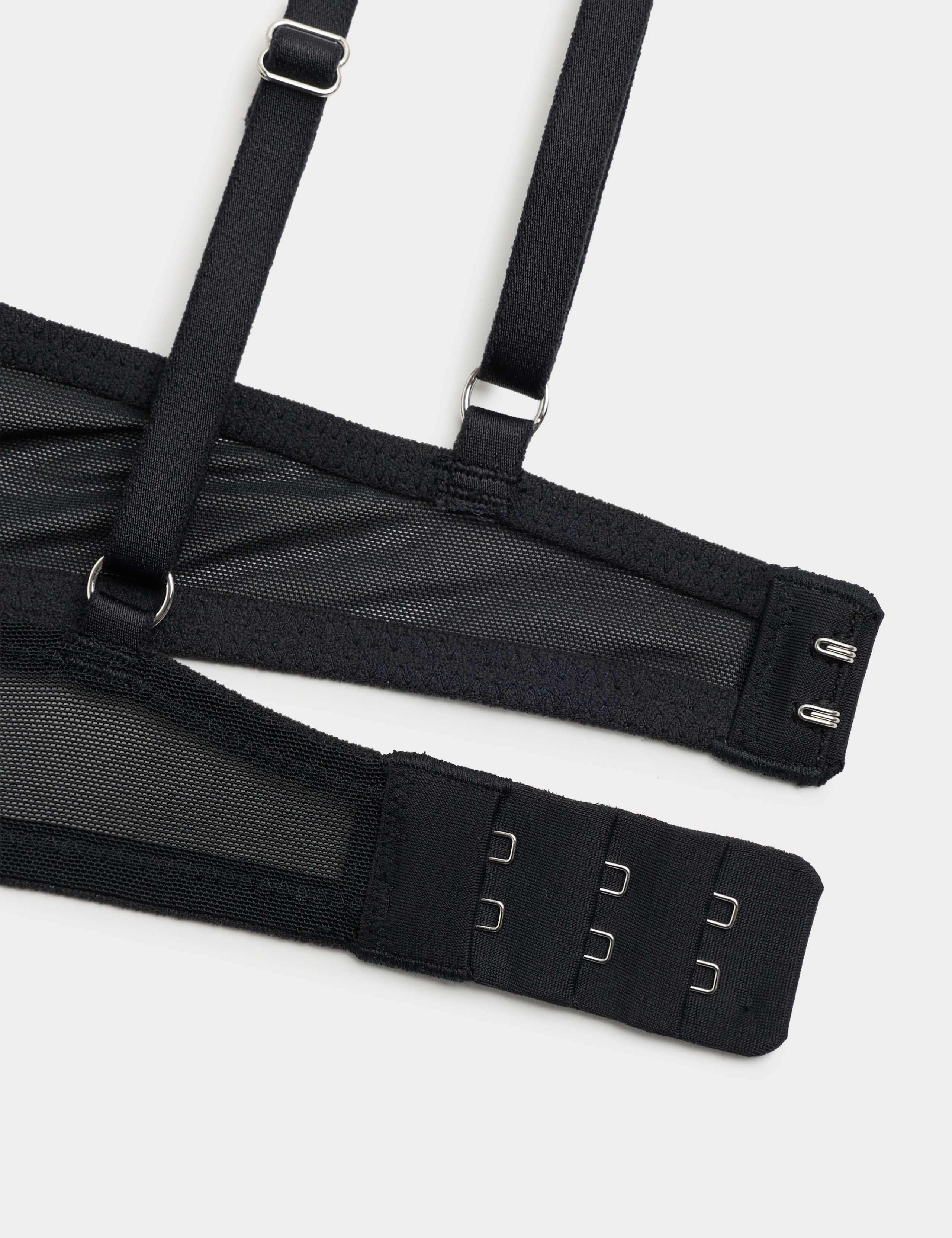 Savannah Lace Wired Plunge Bra Set A-E 6 of 6