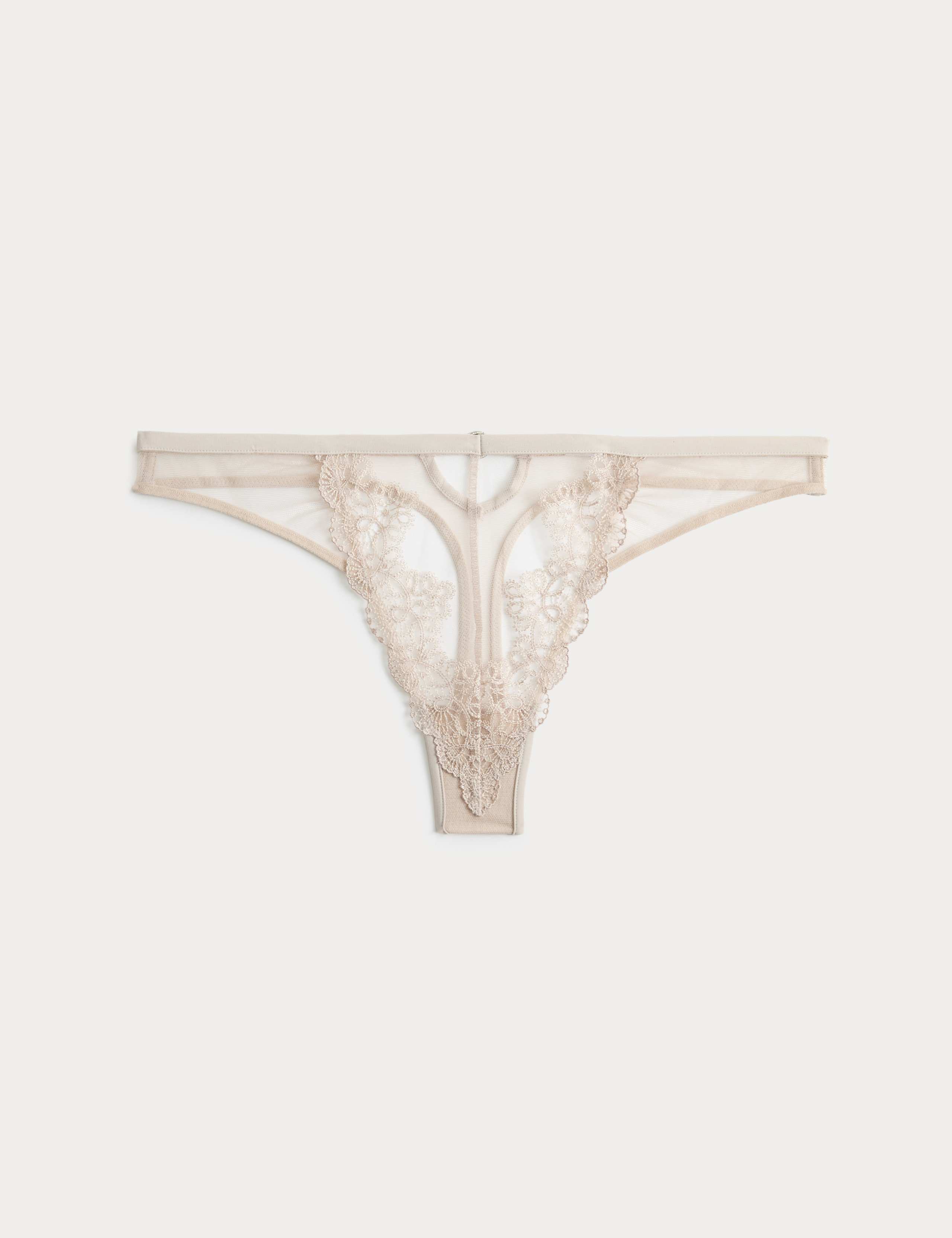 Seoul Embroidery Mesh Suspender Set 2 of 6
