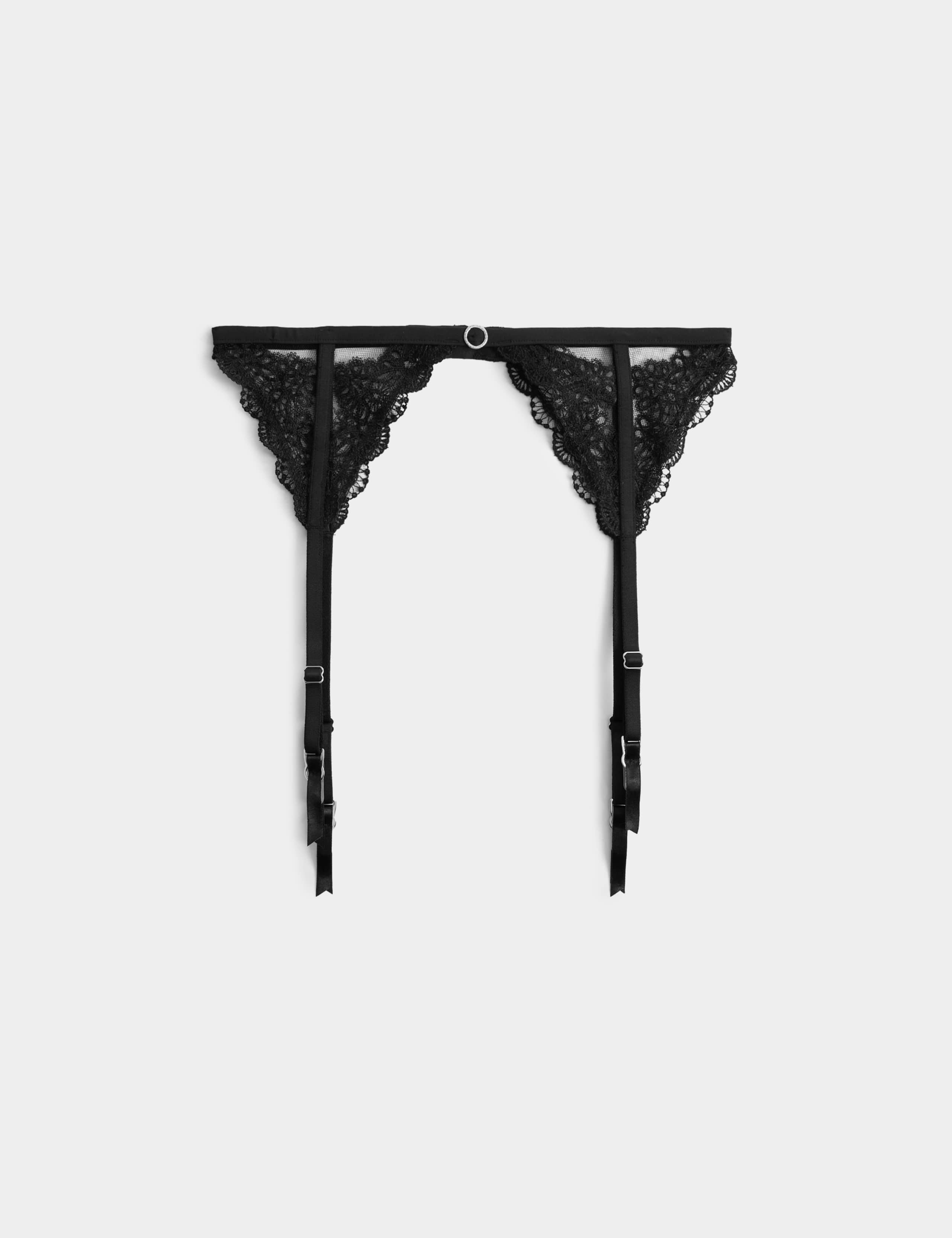 Seoul Embroidery Mesh Suspender Set 7 of 9