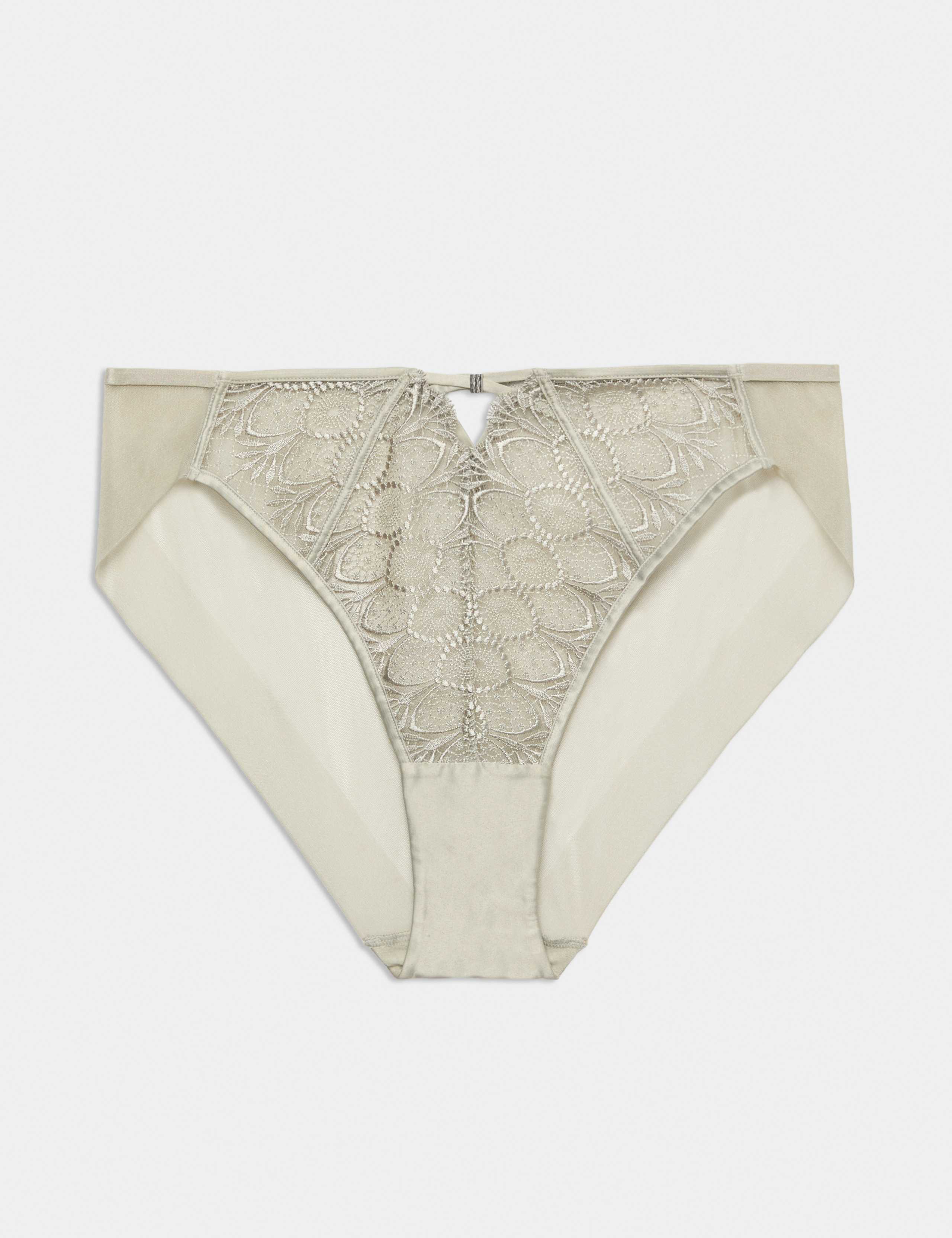Milan Embroidered Lace Wired Balcony Bra Set 2 of 6