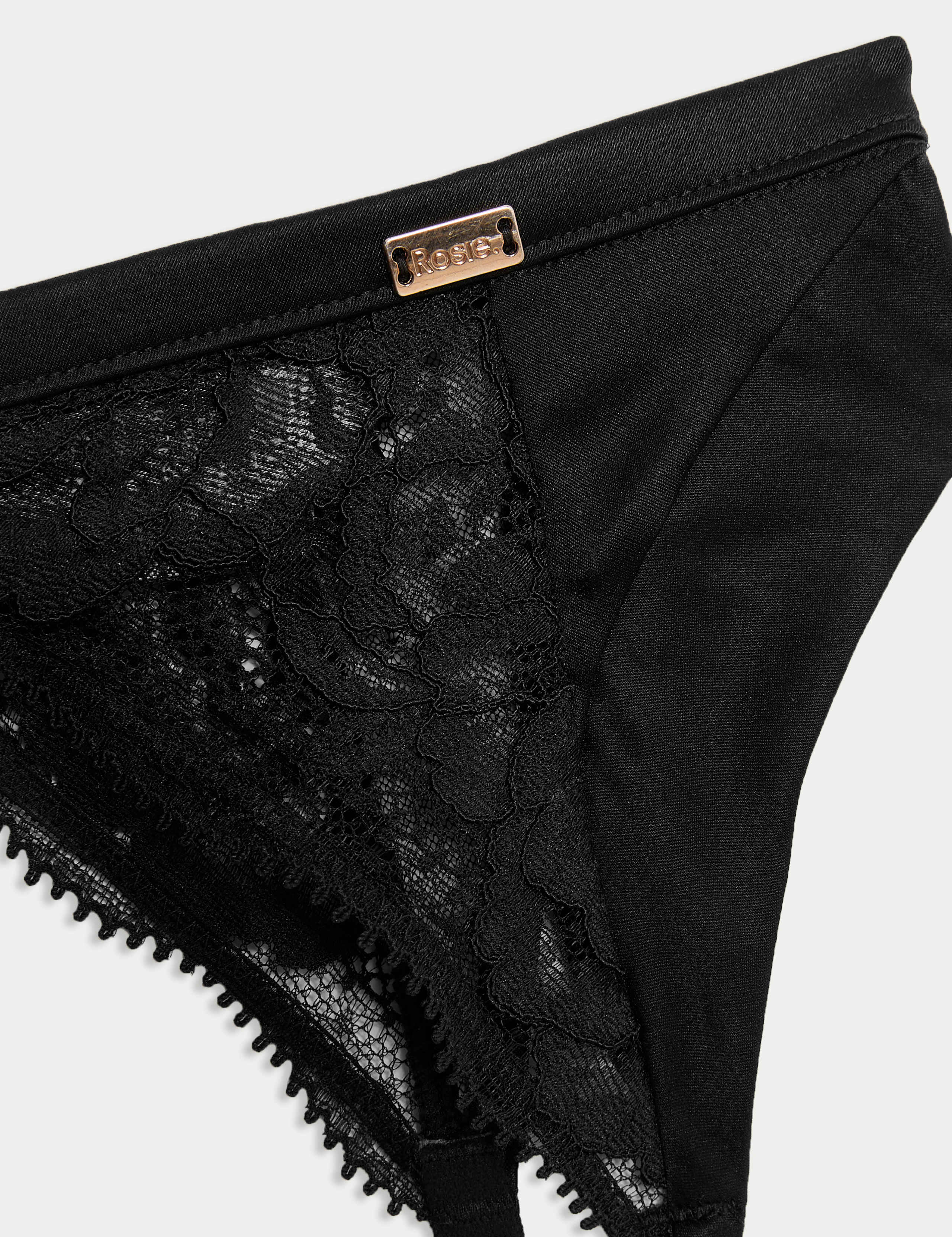 Silk & Lace Wired Balcony Bra Set 6 of 9