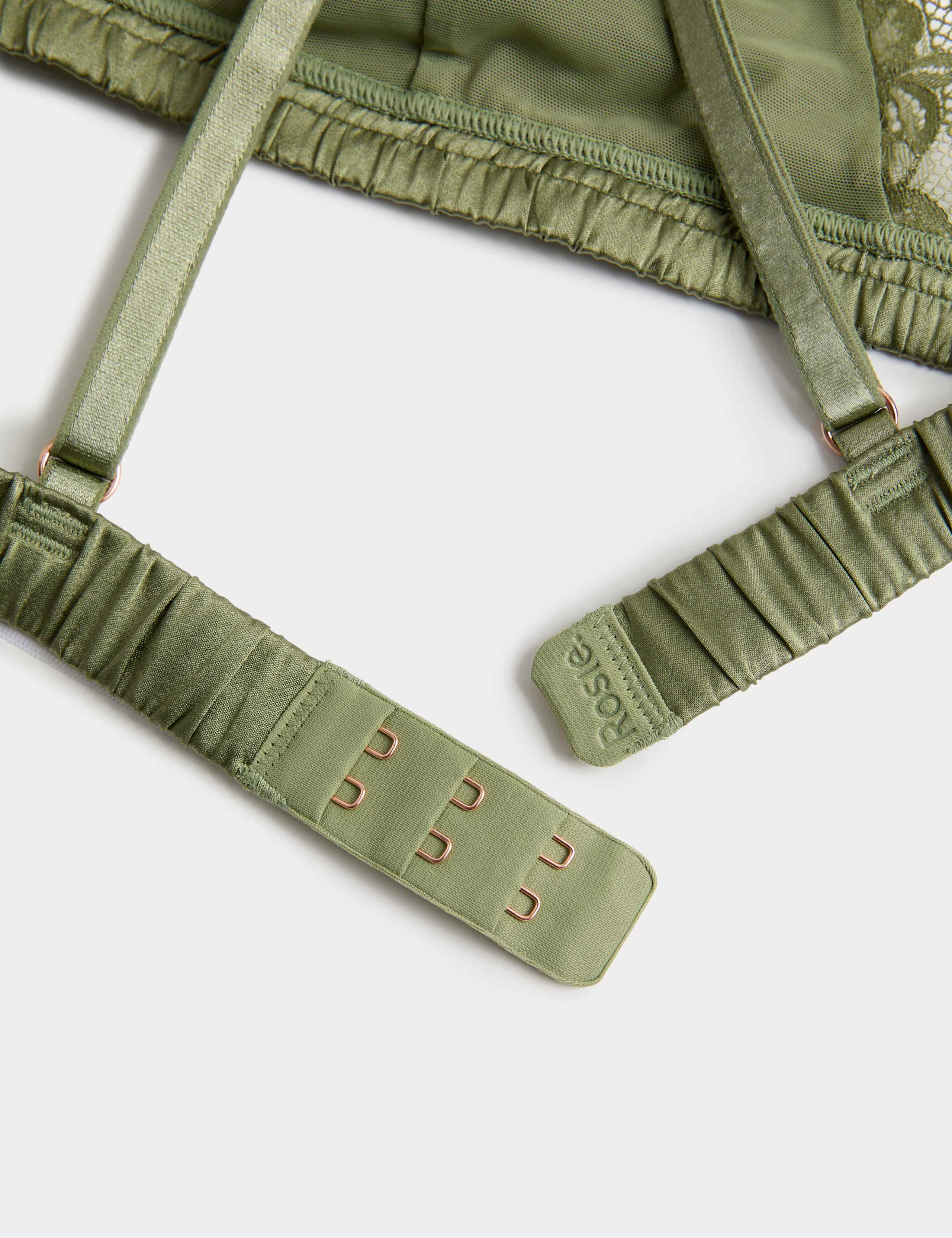 Silk Non Wired Bralette Set A-E 6 of 6