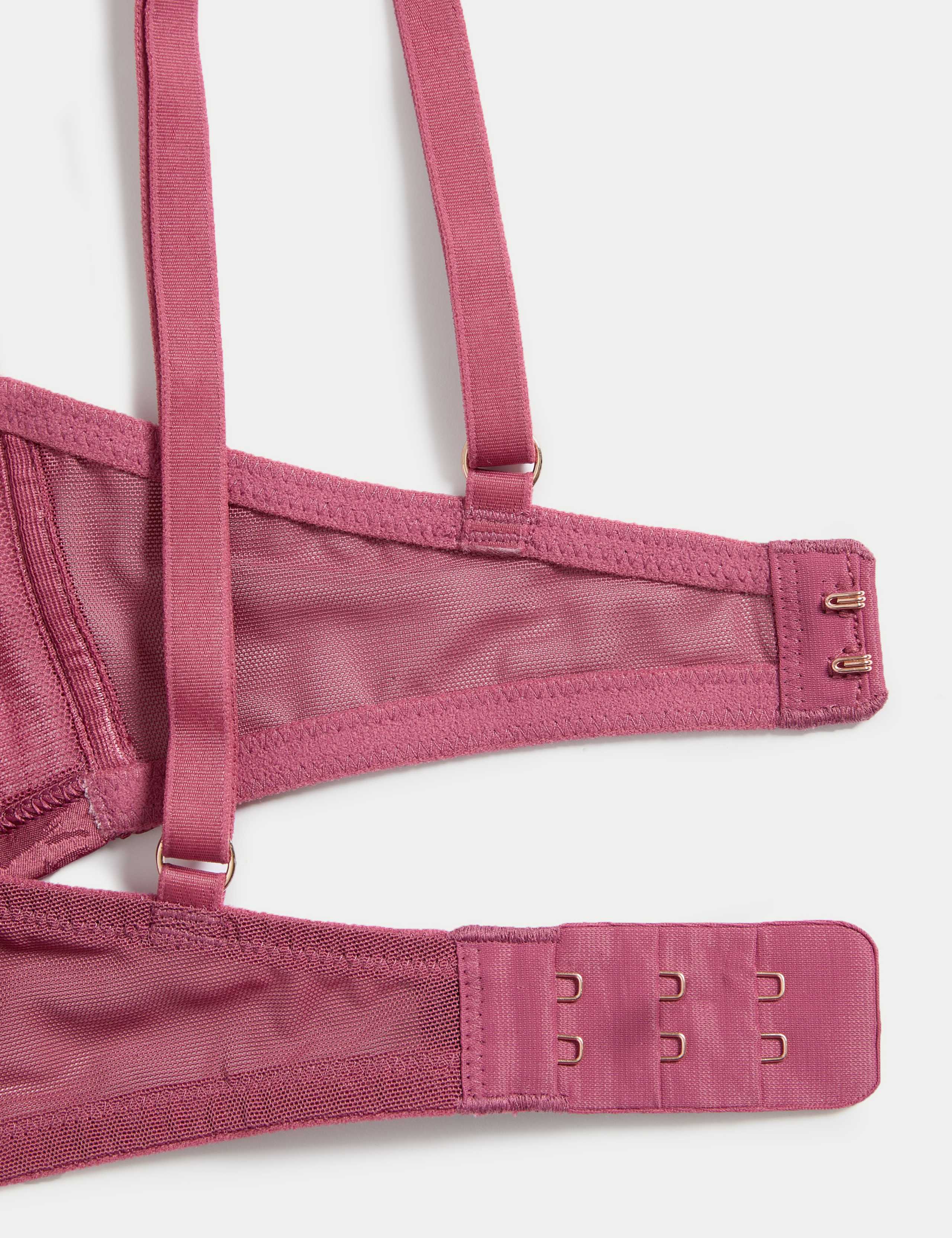 Lisianthus Embroidery Wired Balcony Bra Set A-E 6 of 6