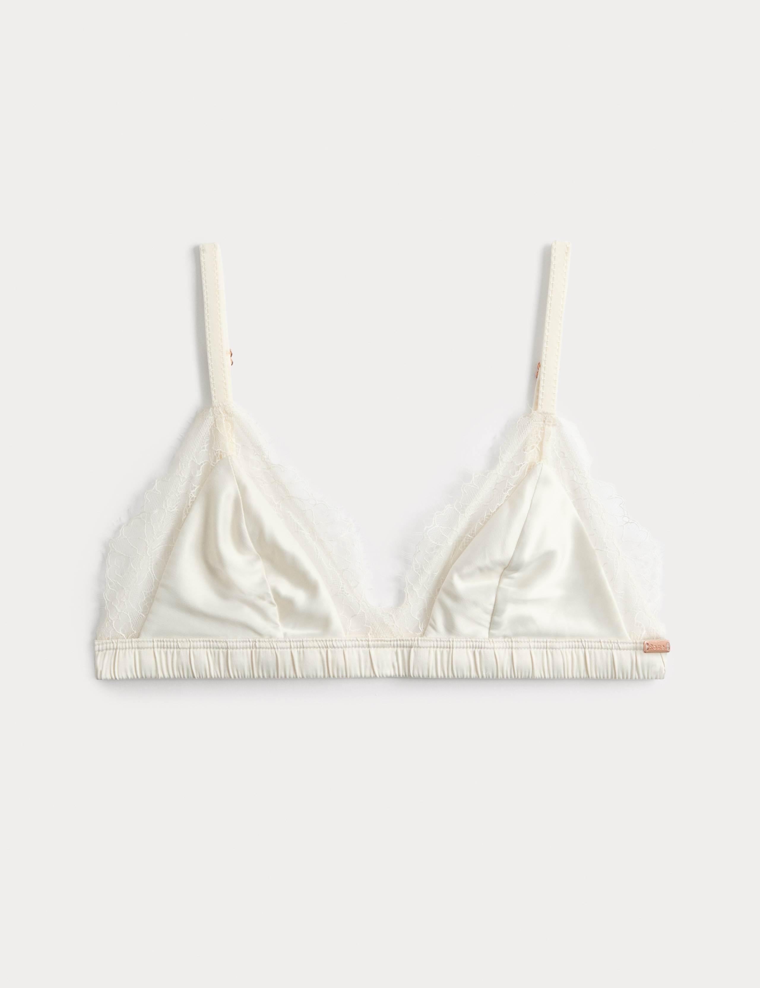 Forget Me Not Lace Non Wired Bralette Set A-E 1 of 6