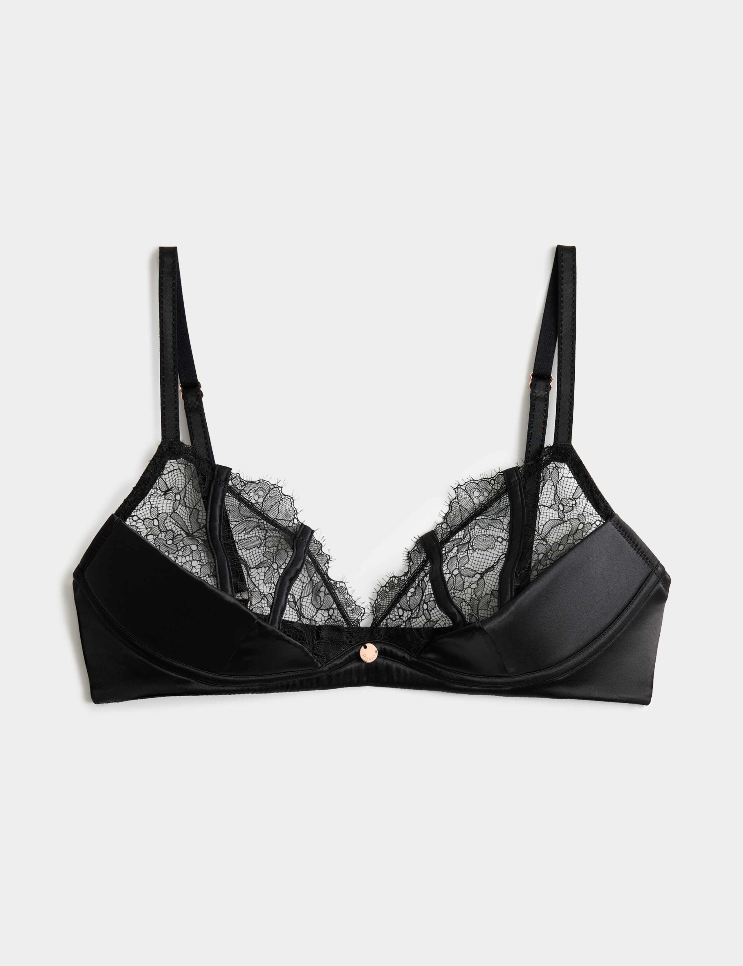 Liana Lace Non Wired Plunge Bra (A-E)