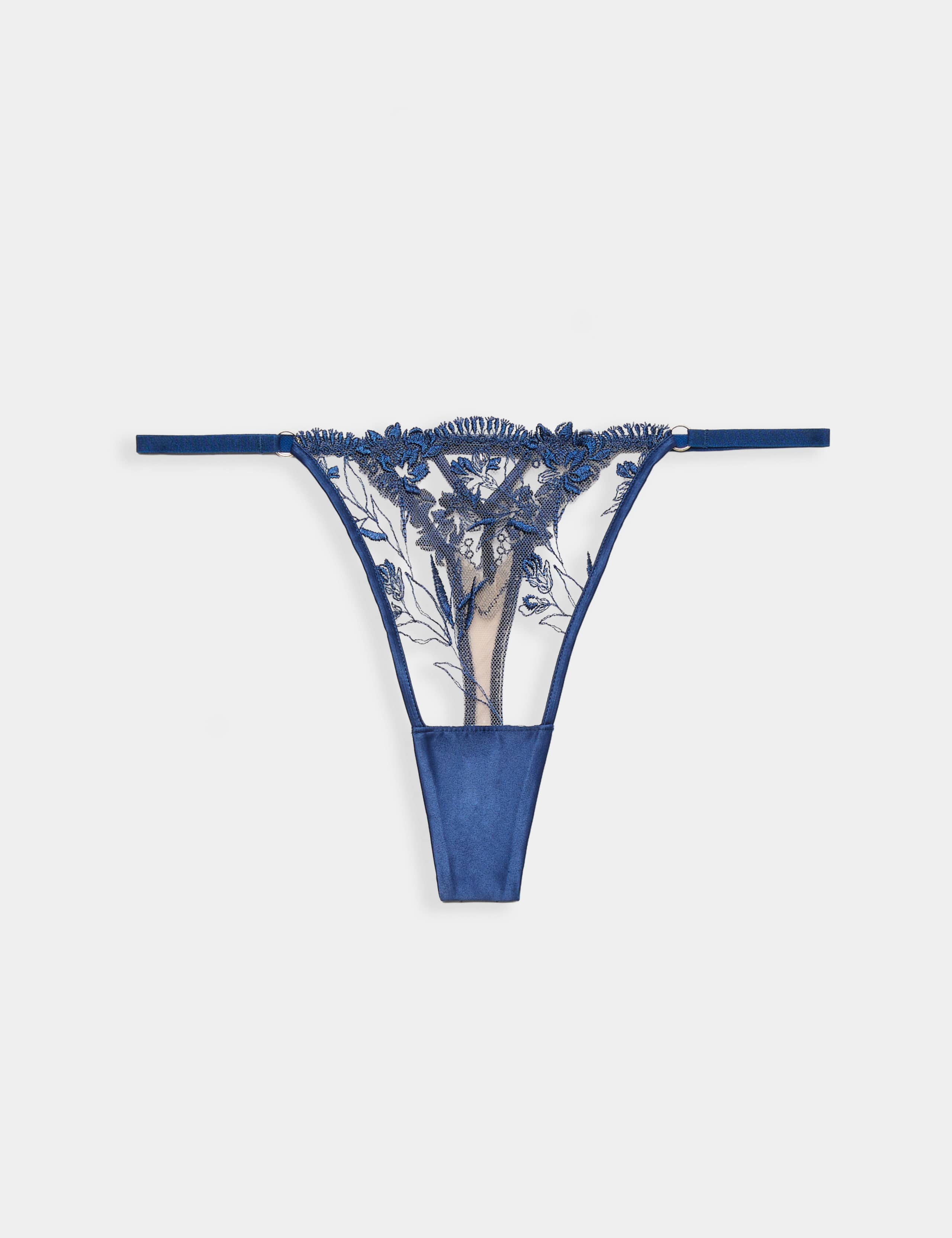 Alessia Embroidery Wired Balcony Bra Set A-E 2 of 6