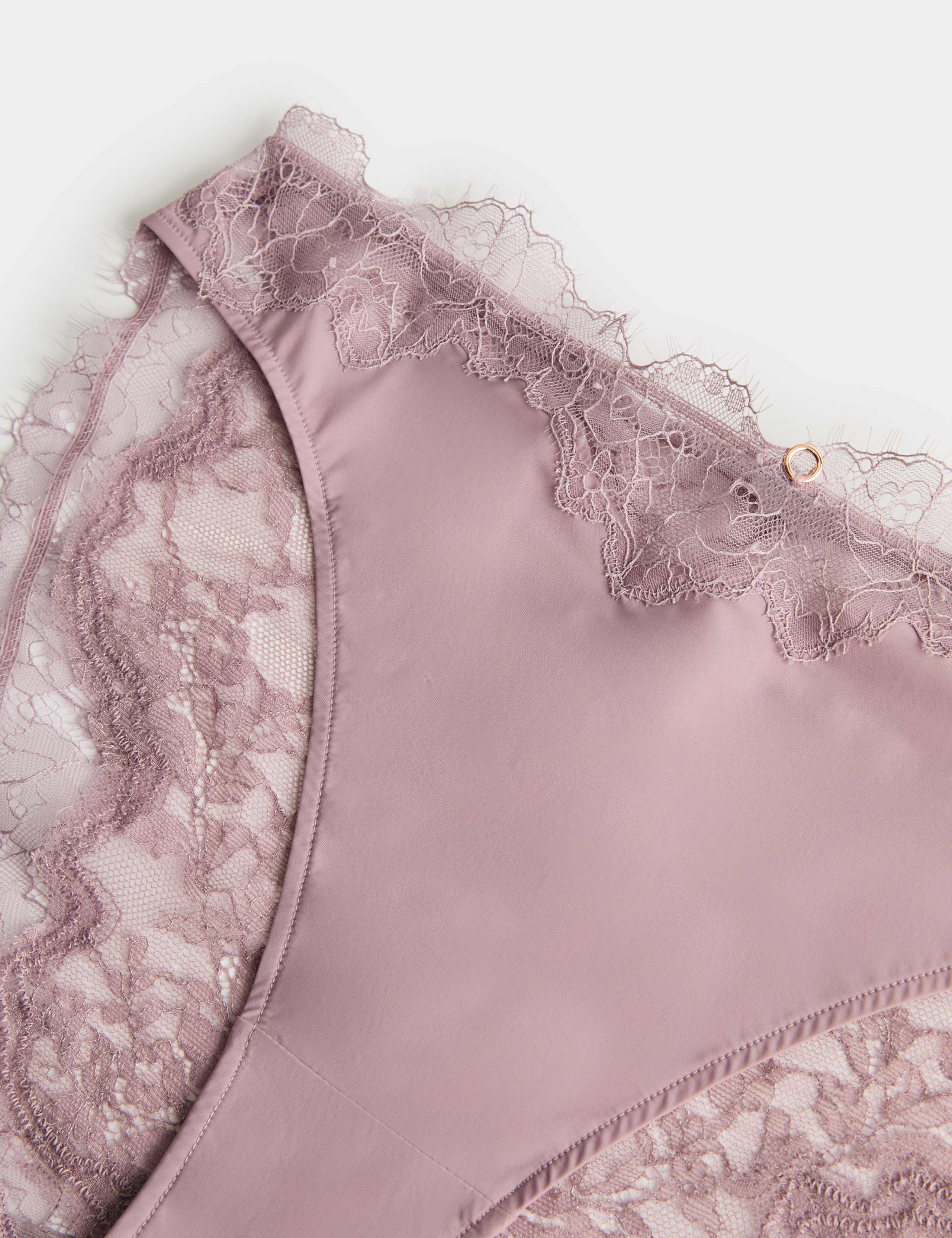 Nolana Lace Wired Balcony Bra Set F-H 5 of 6