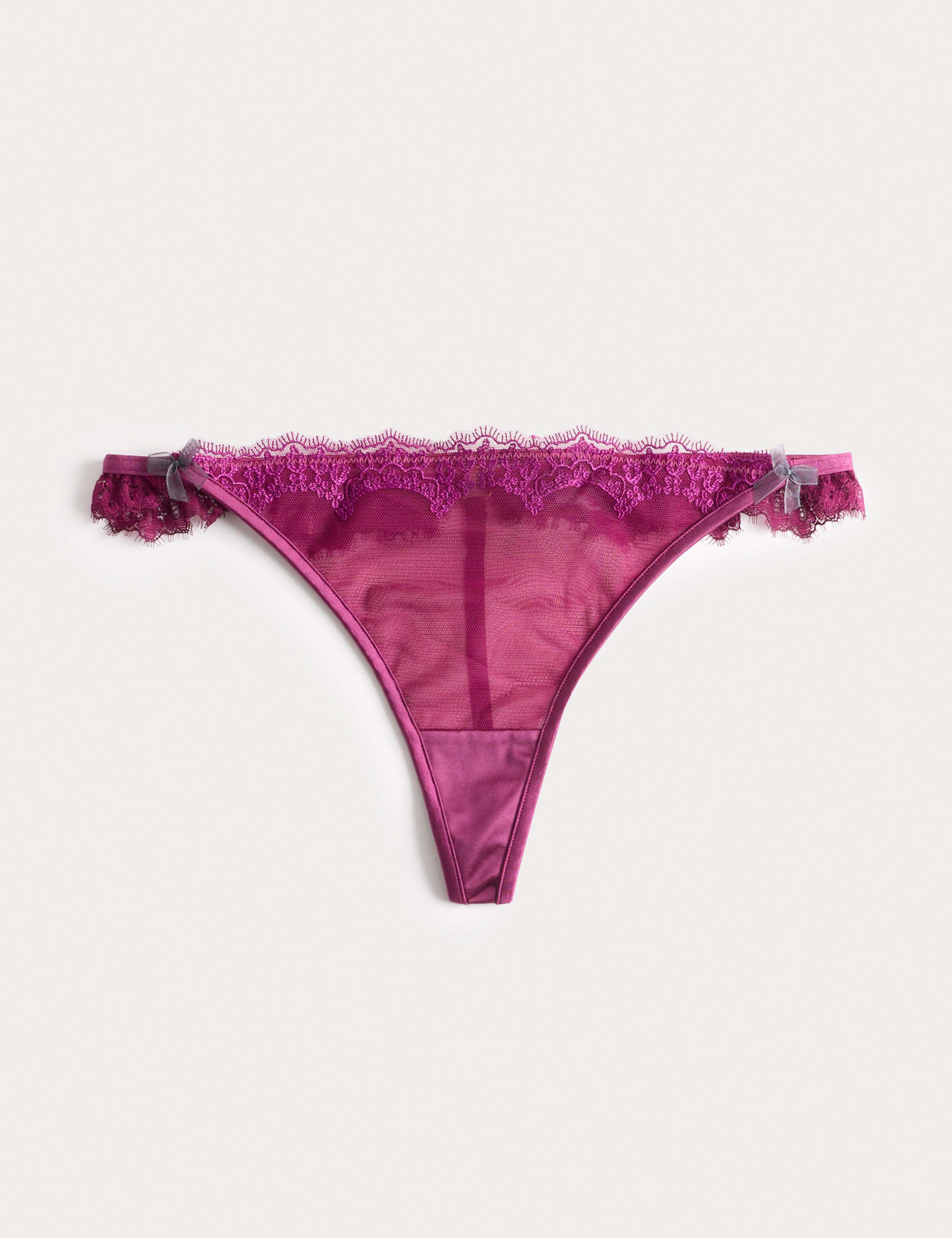 Magda Embroidered Thong