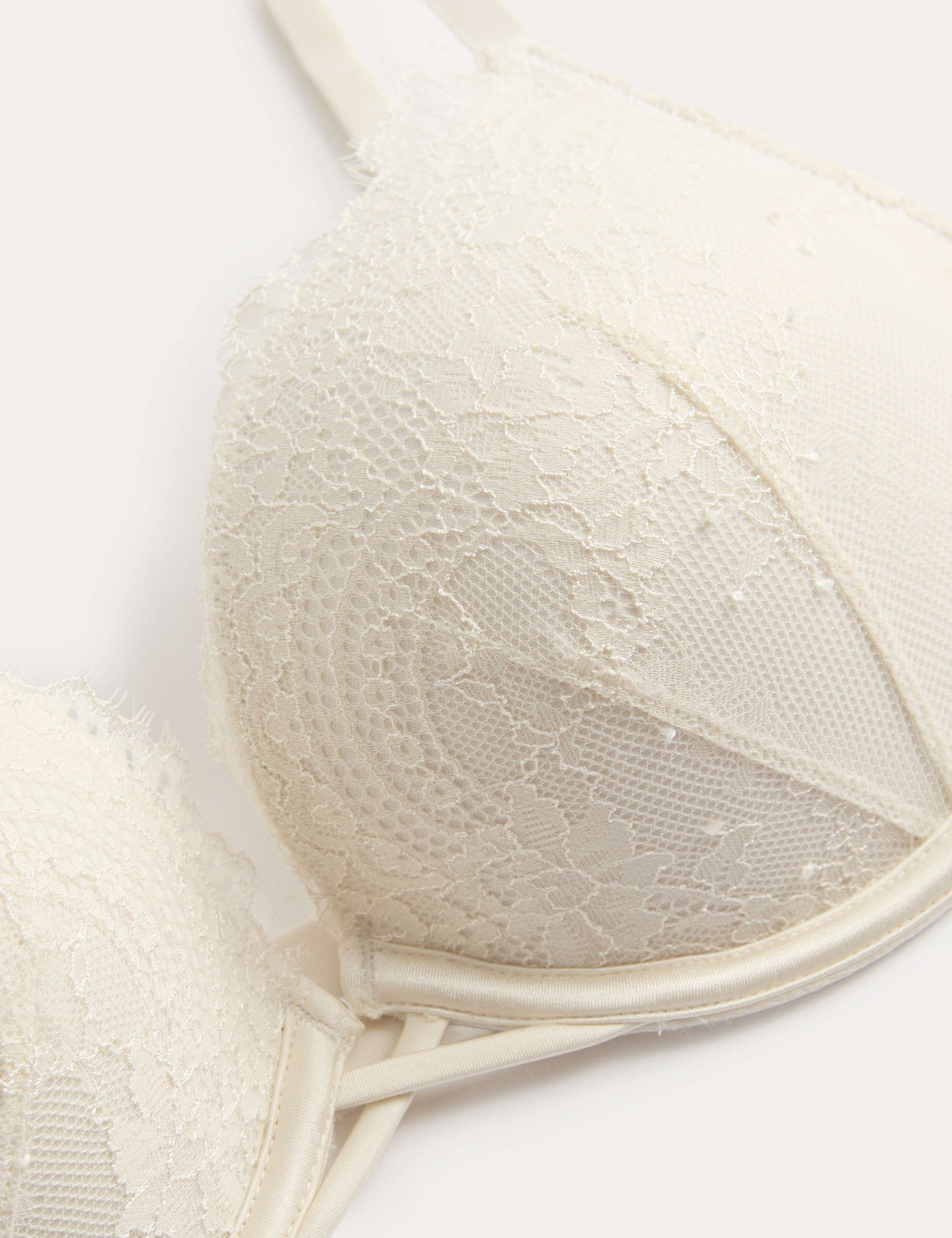 Lace Double Boost Push-Up Plunge Bra Set A-D 5 of 6