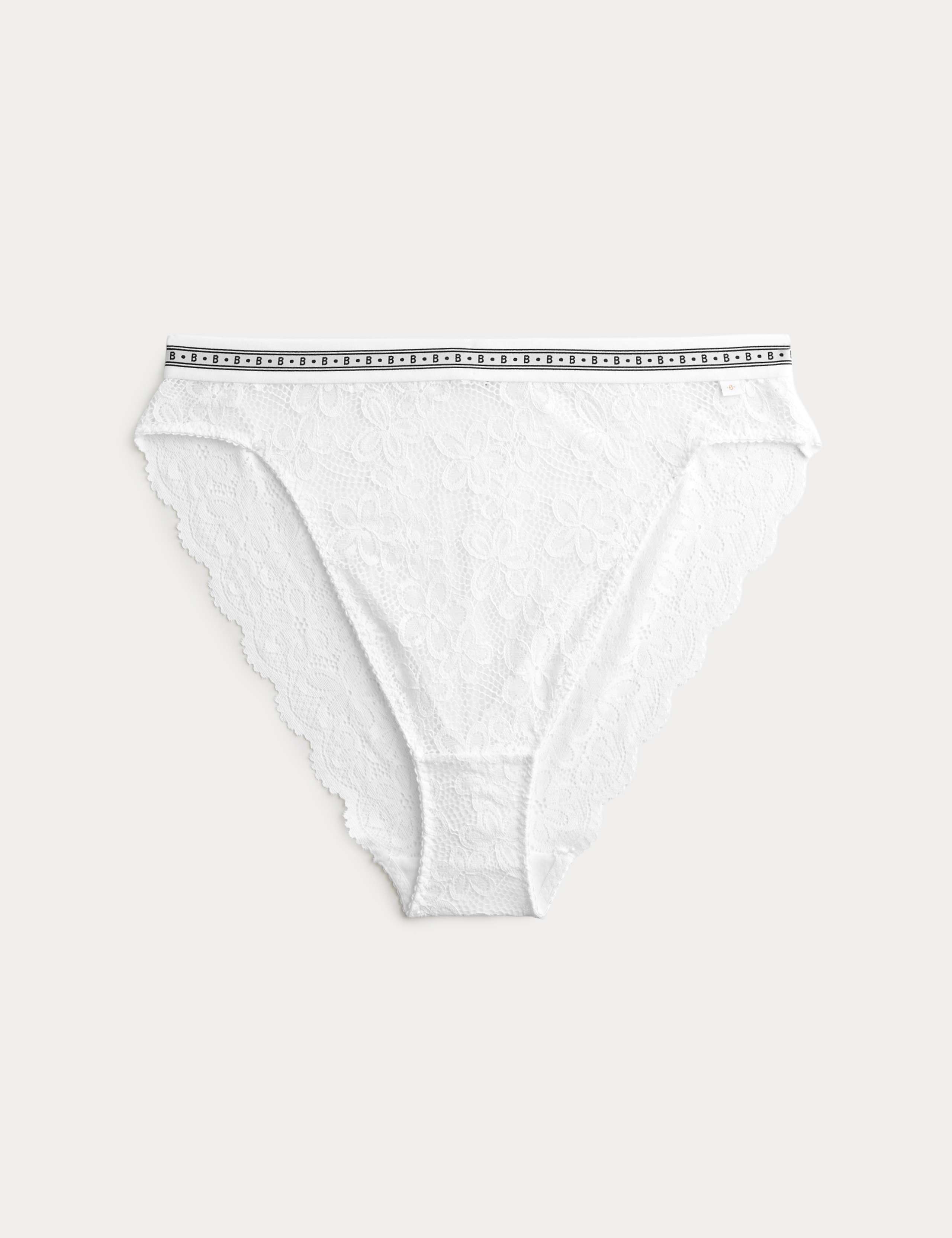 Cleo Lace High Leg Knickers