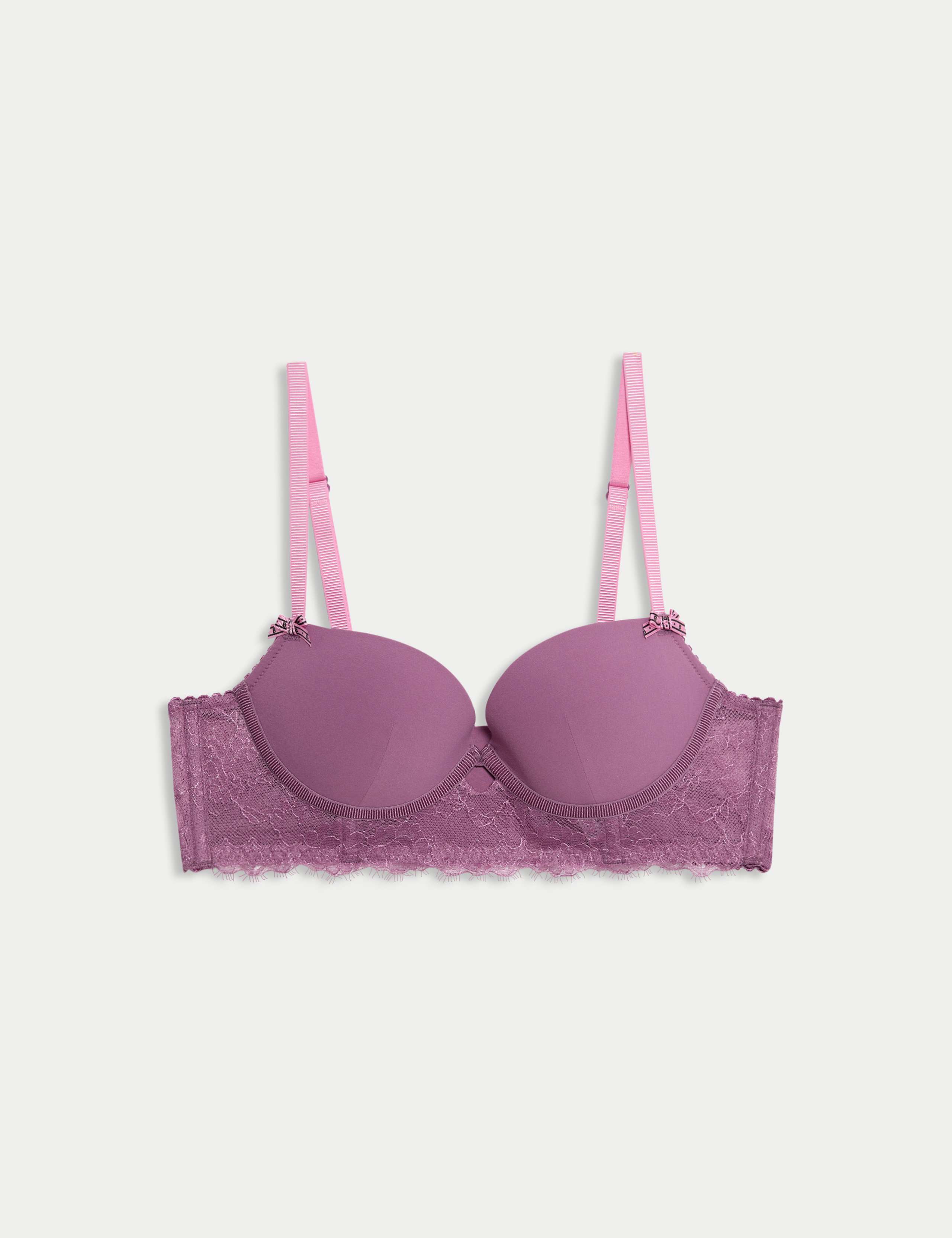 Anna Wired Longline Push-Up Balcony Bra A-E