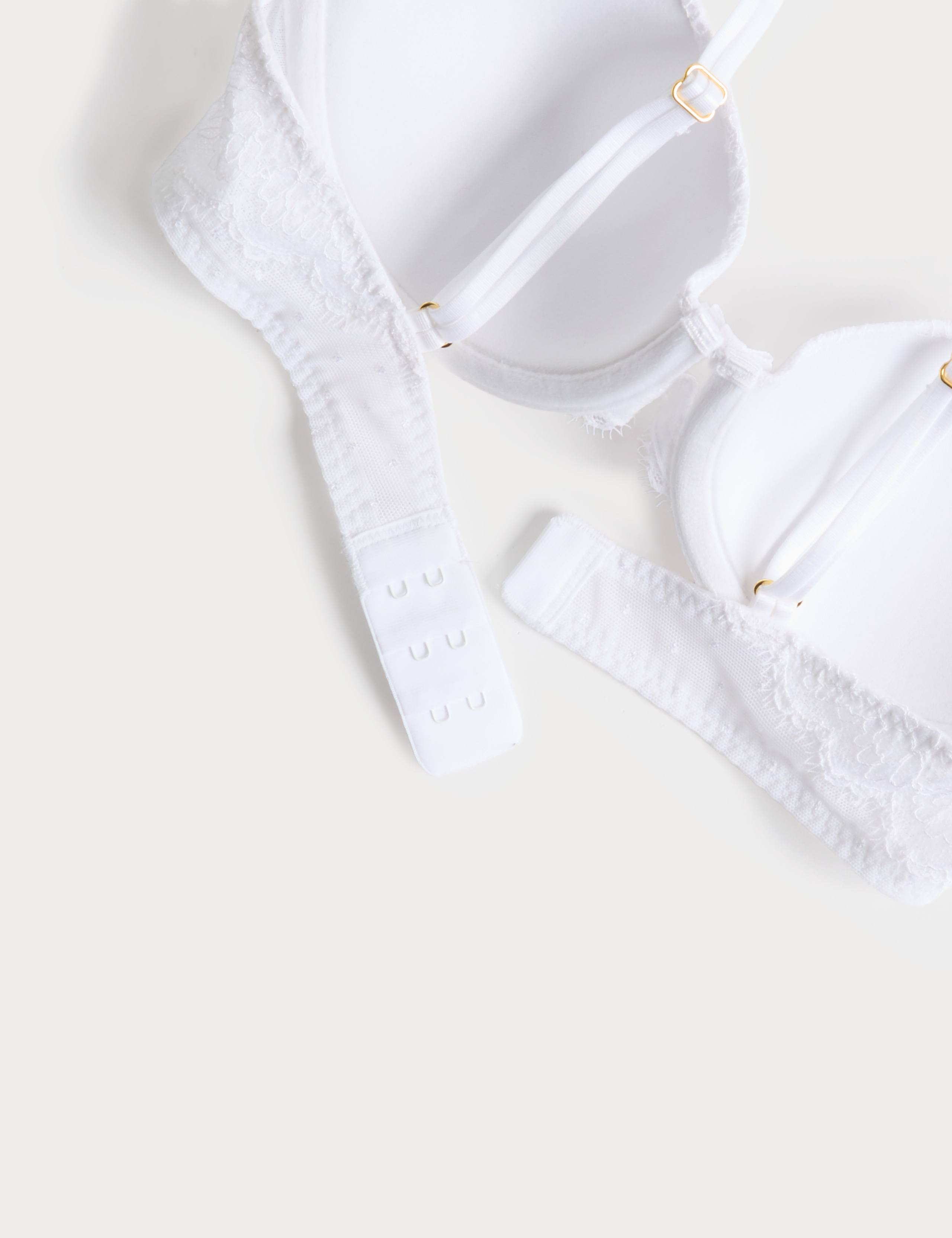 Ida Lace Wired Demi Cup Bra Set A-E 6 of 6