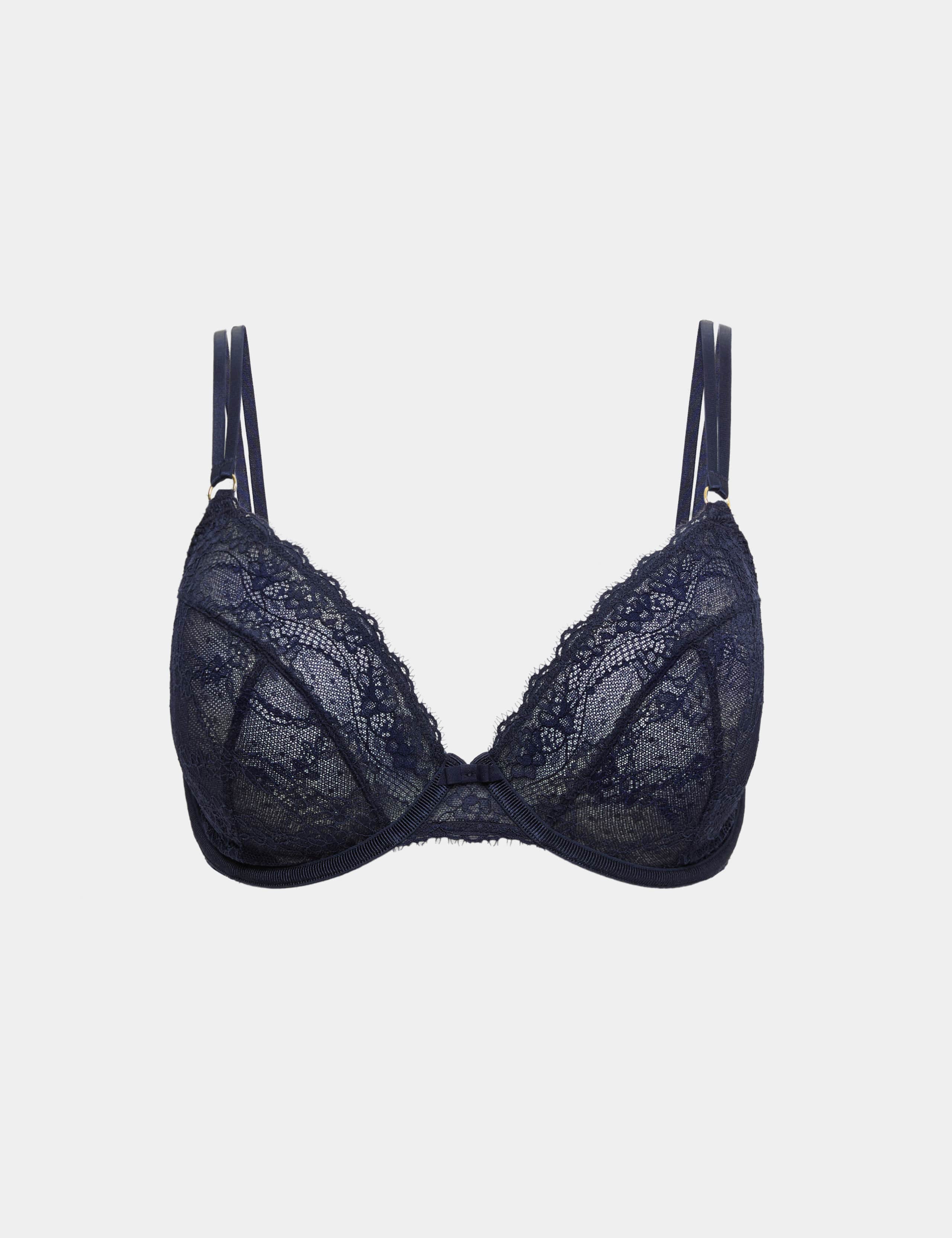 Ida Lace Wired Plunge Bra (F-H)