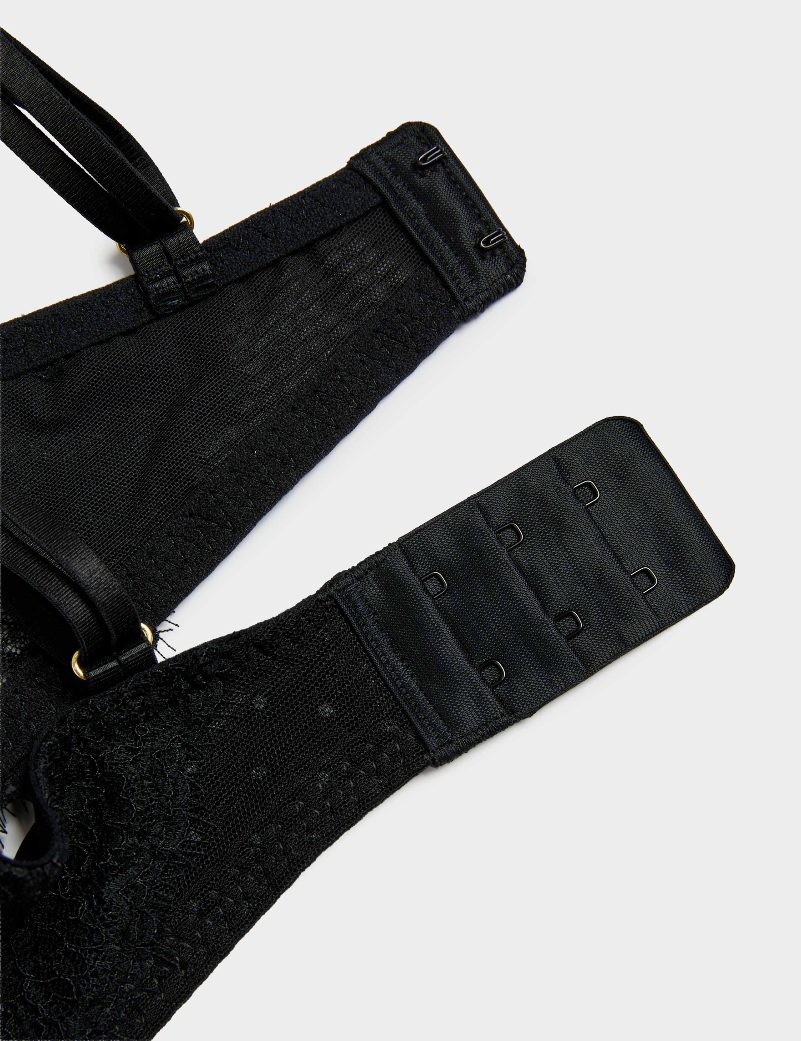 Ida Lace Wired Plunge Bra Set F-H 6 of 6