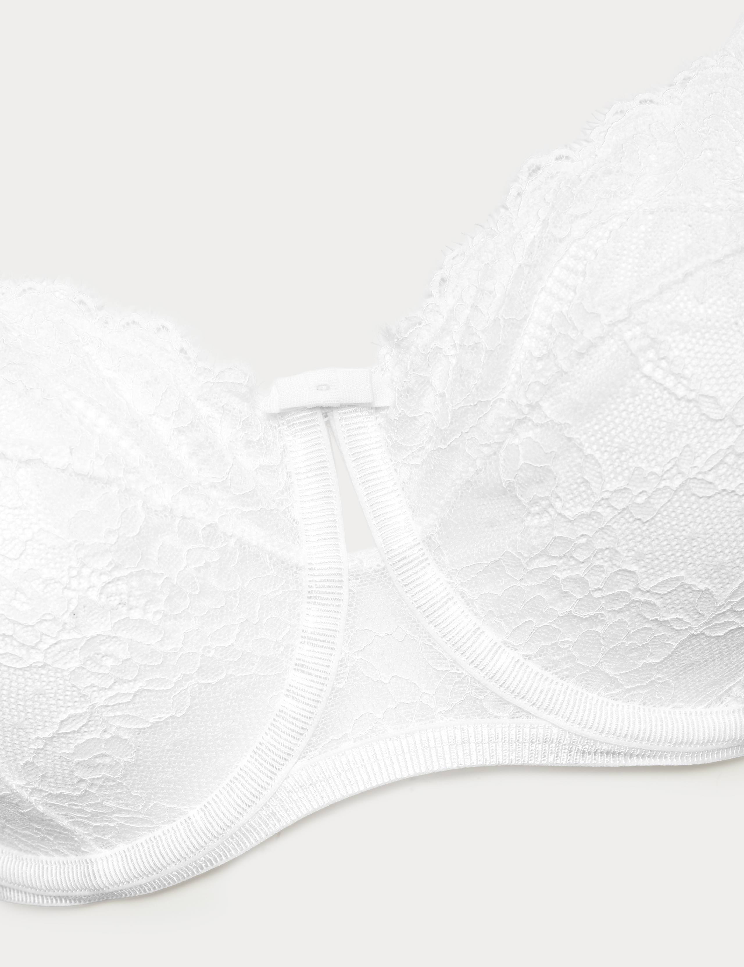 Ida Lace Wired Balcony Bra Set F-H 4 of 6