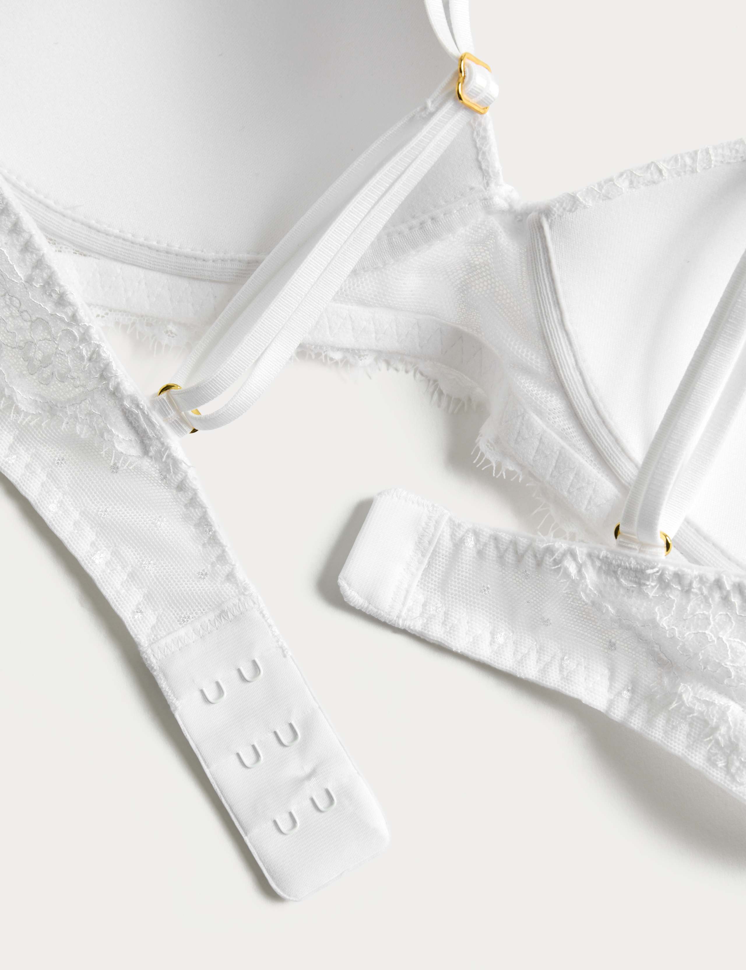 Ida Lace Non Wired Plunge Bra Set A-E 6 of 6