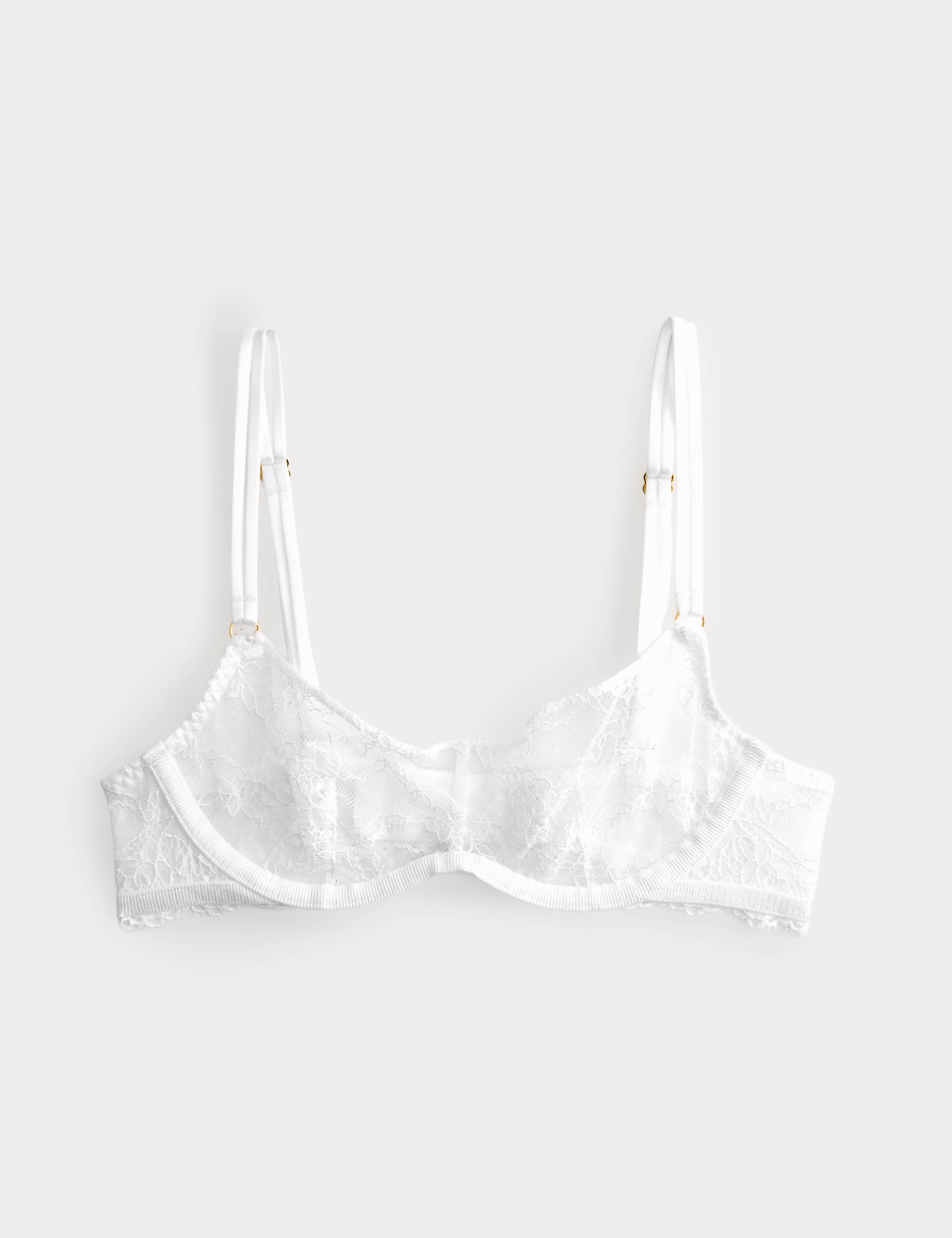 Ida Lace Wired Scoop Bra (A-E)