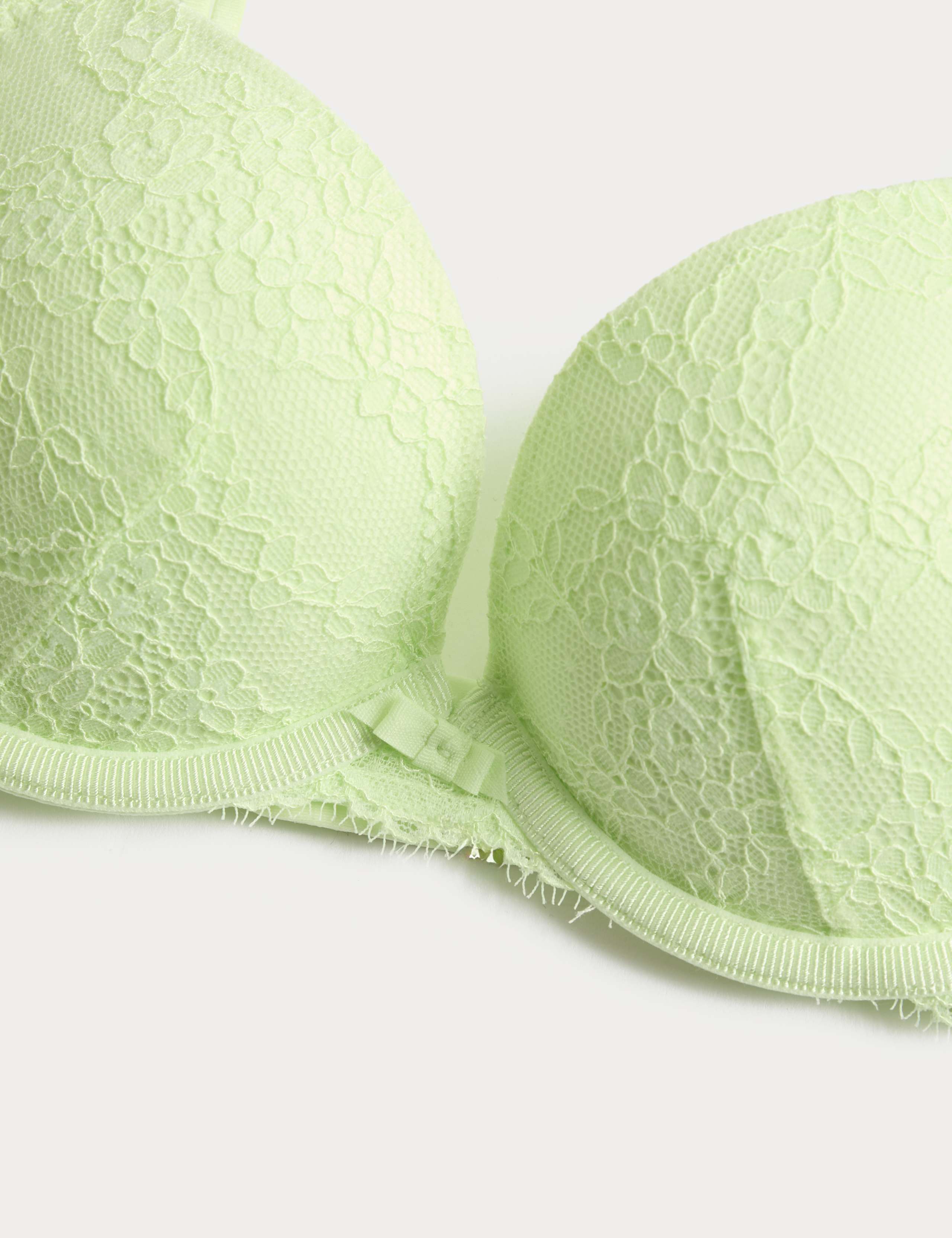 Ida Lace Wired Push-Up Plunge Bra Set A-E 4 of 6