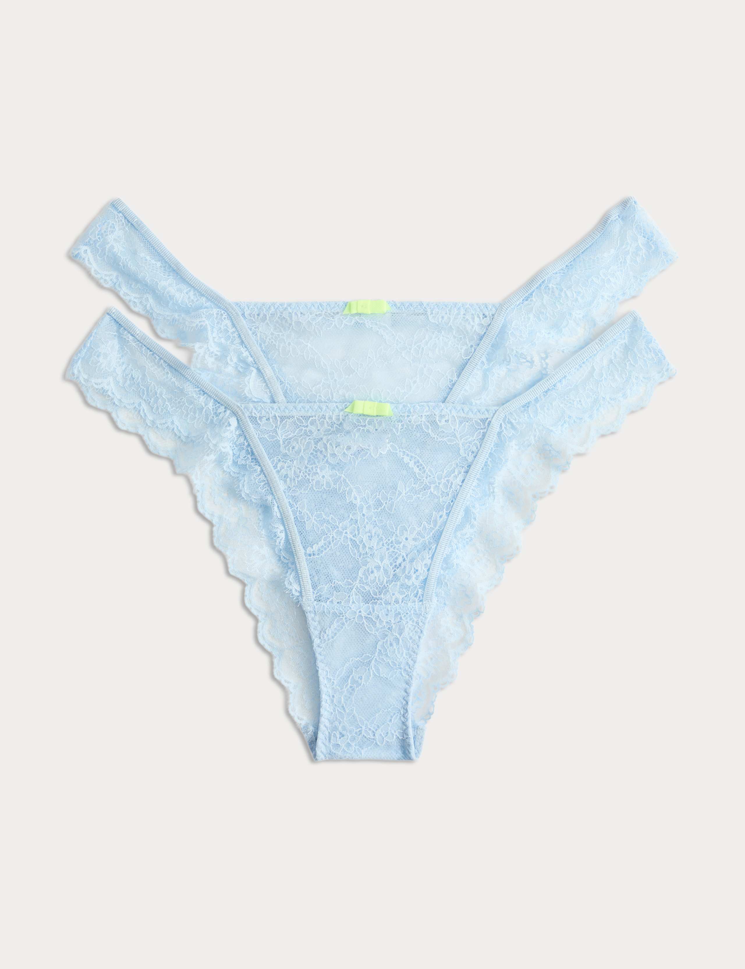 2 Pack Ida Lace Miami Knickers