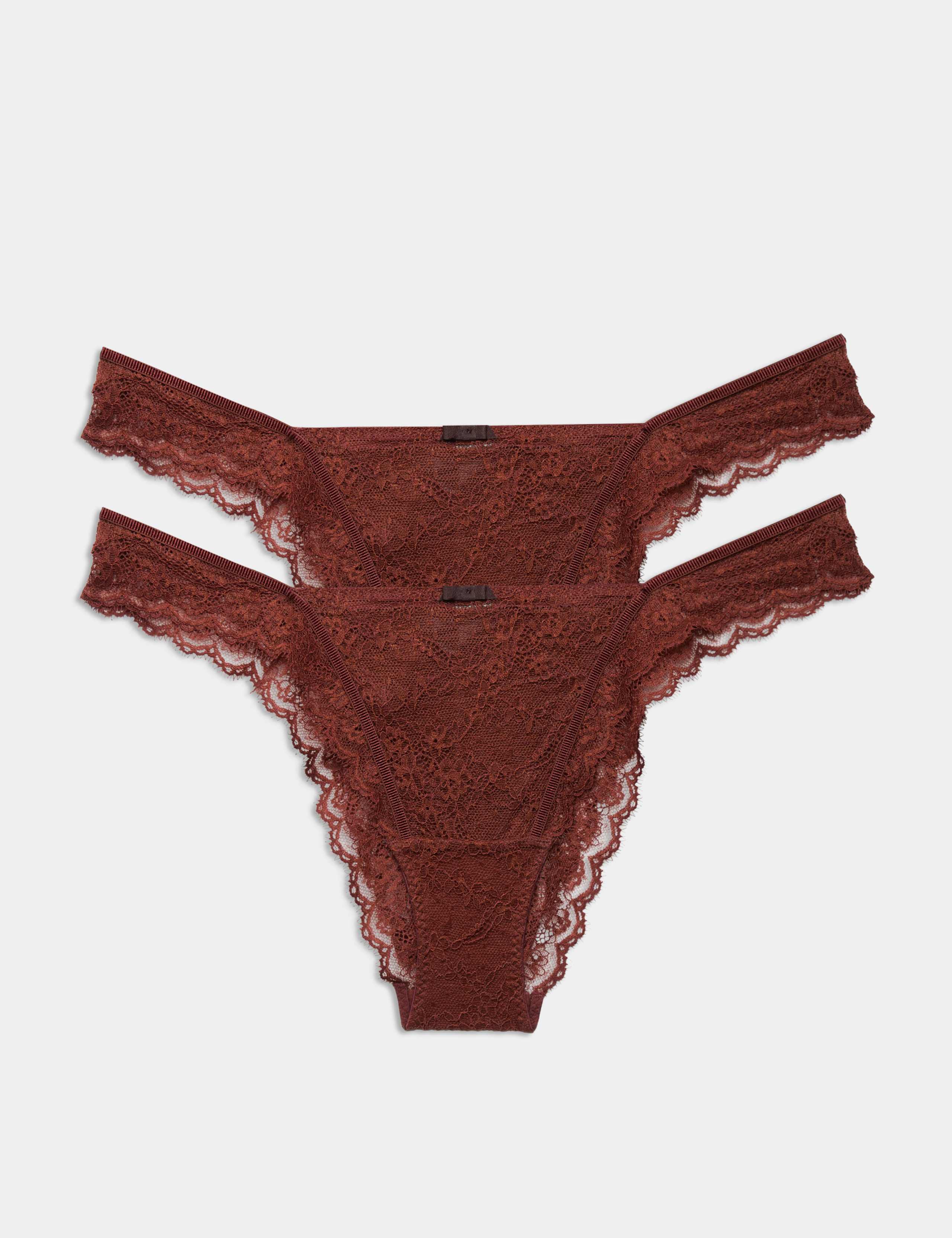 2 Pack Ida Lace Miami Knickers
