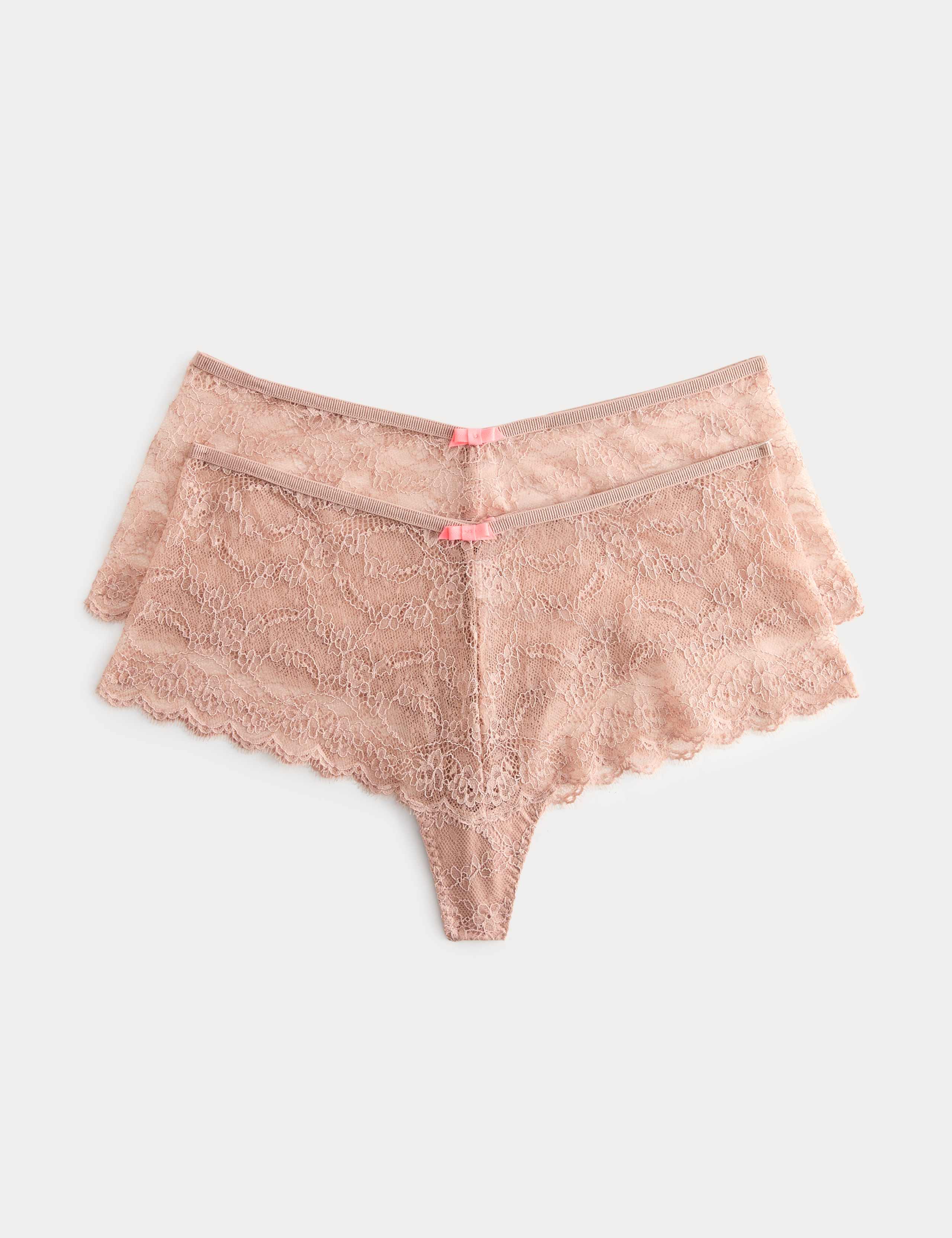 2 Pack Ida Lace High Rise Knicker Shorts